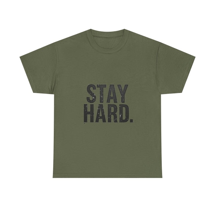 'Stay Hard' Motivational Fitness T‑Shirt