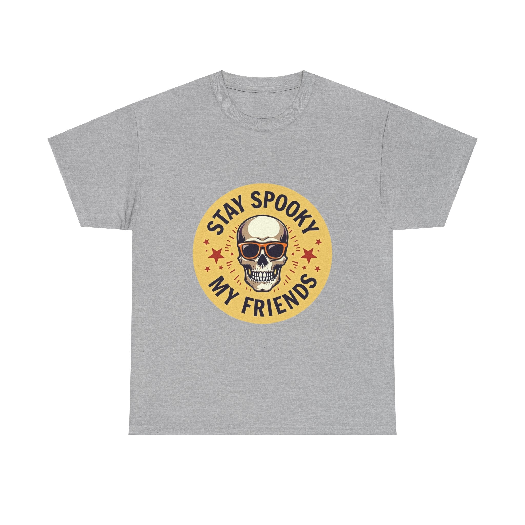 'Stay Spooky My Friends' Skull T-Shirt