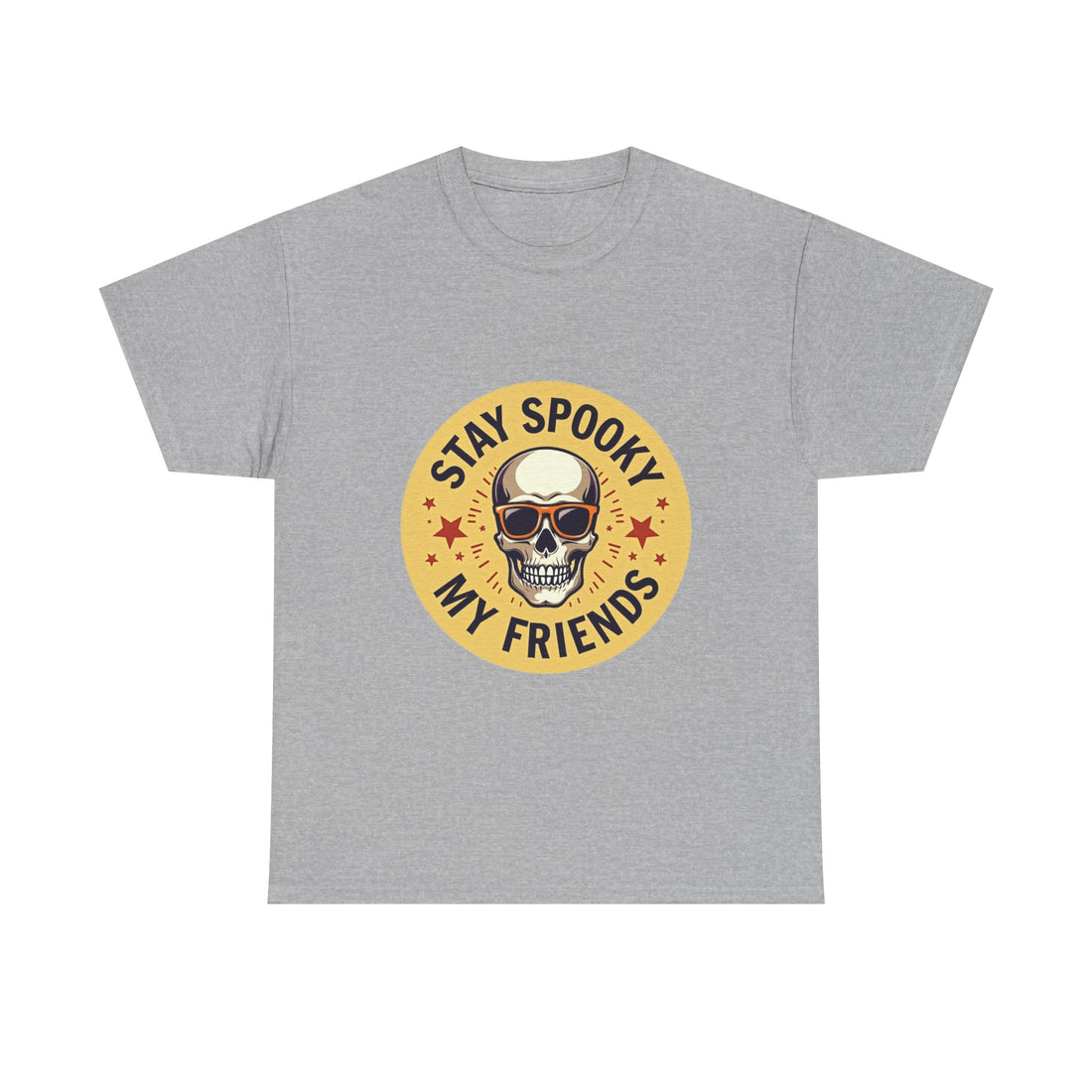'Stay Spooky My Friends' Skull T-Shirt