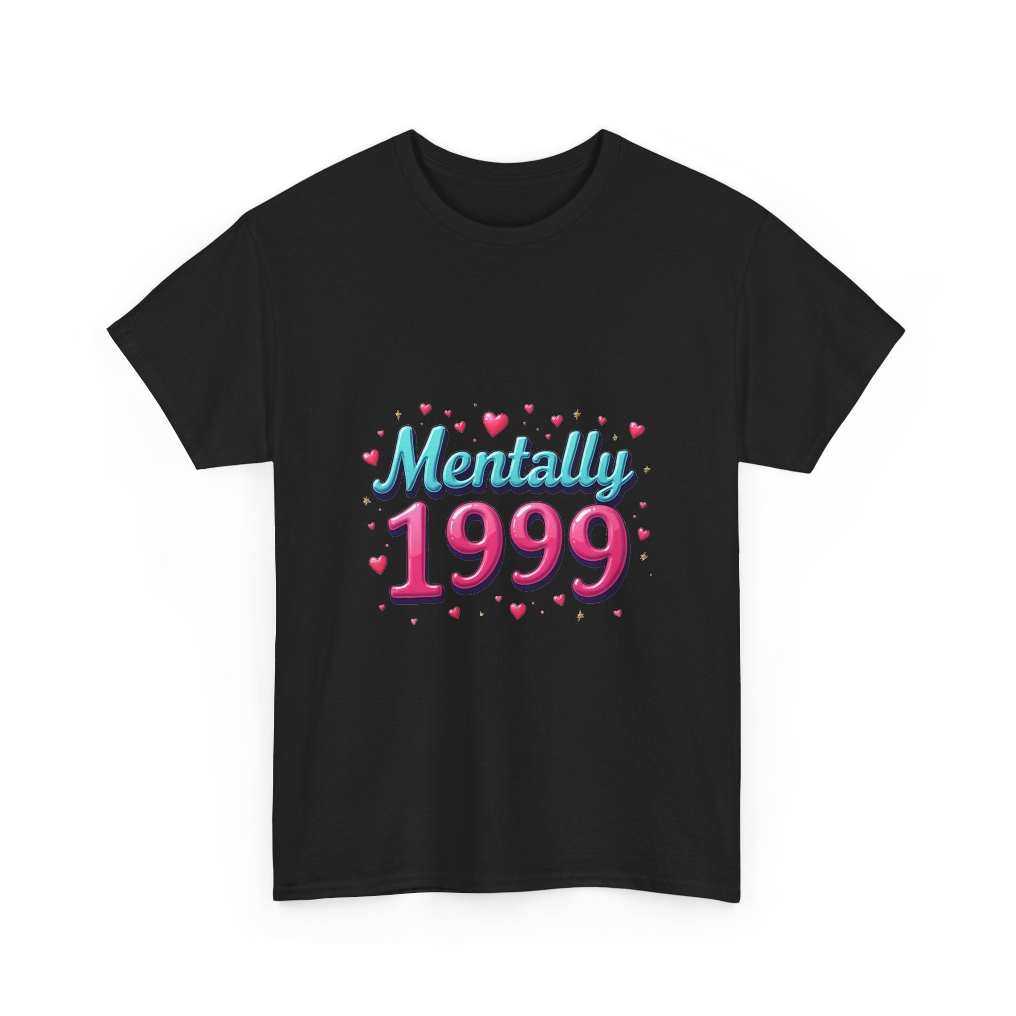 'Mentally 1999' Retro 90s Nostalgia Graphic T-Shirt