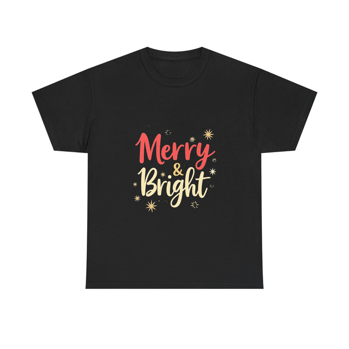 'Merry & Bright' Christmas T-Shirt