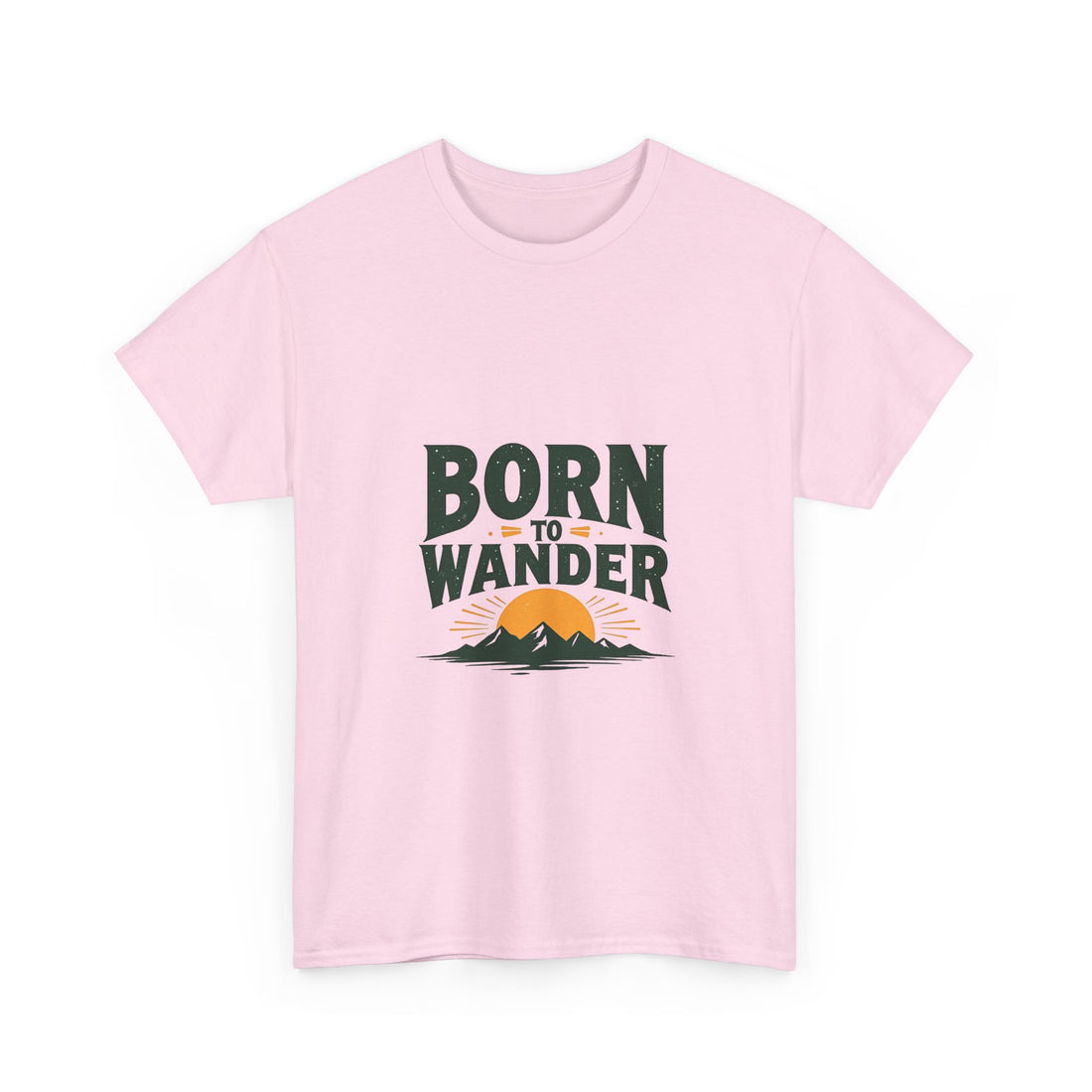 'Born to Wander' Retro Outdoor T-Shirt