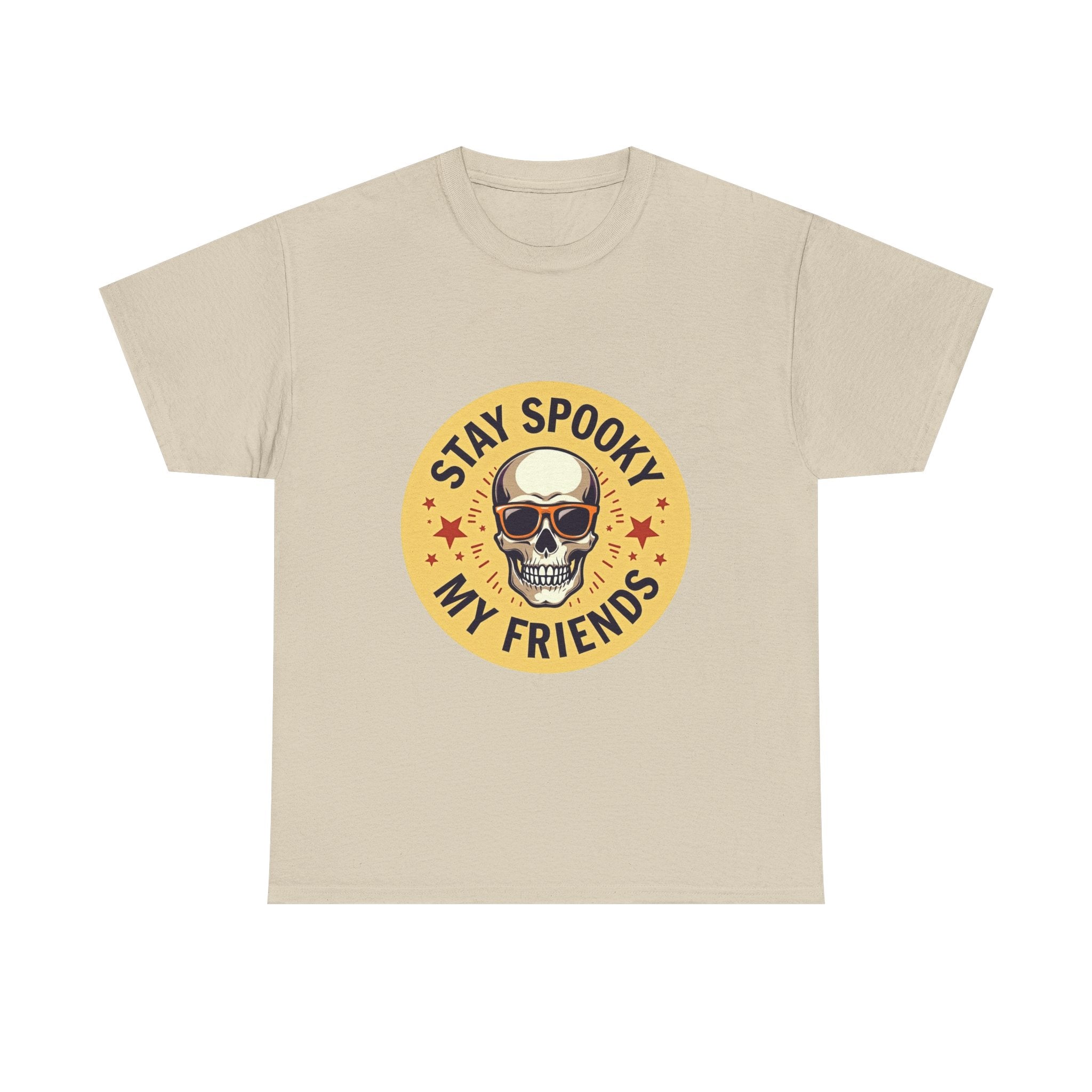 'Stay Spooky My Friends' Skull T-Shirt