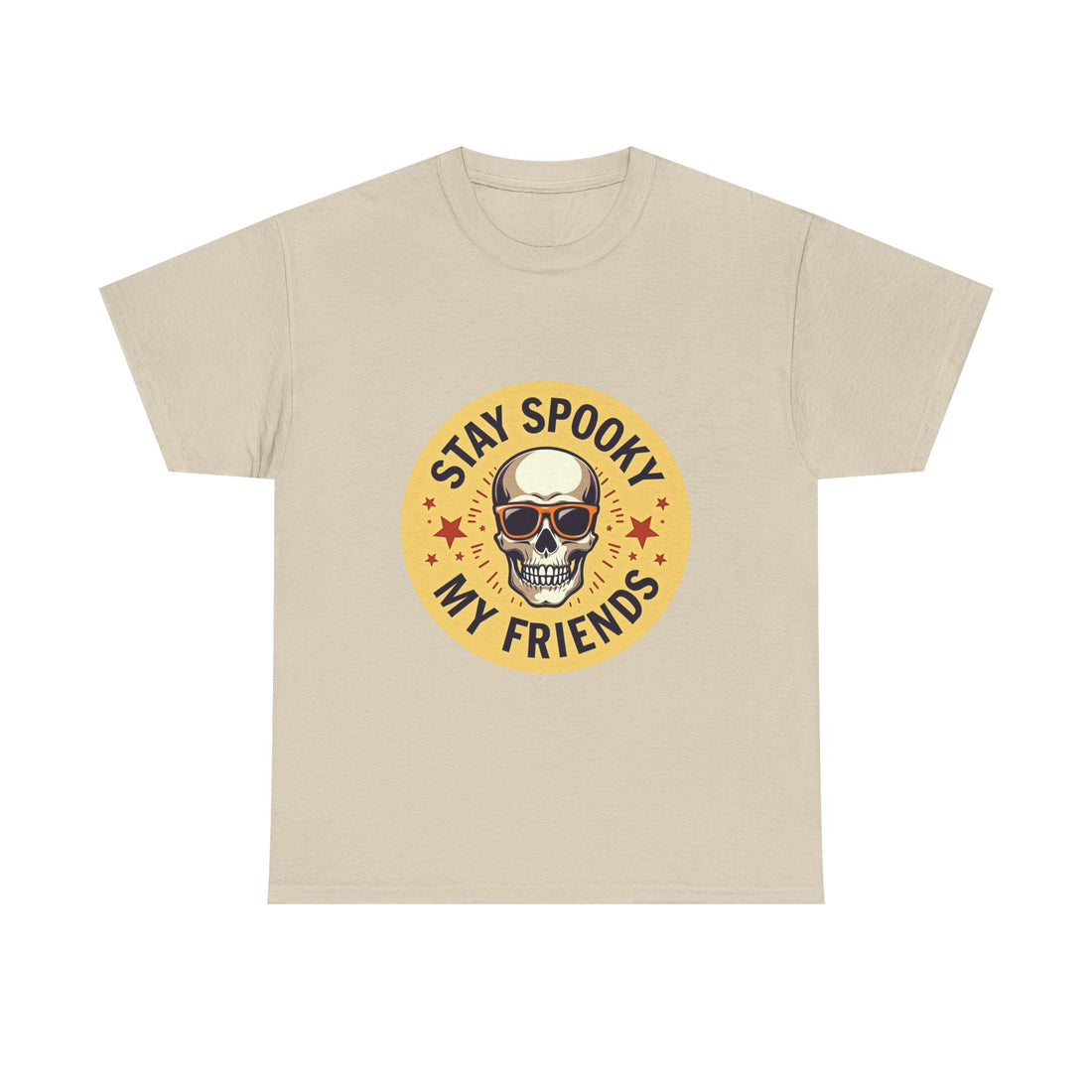 'Stay Spooky My Friends' Skull T-Shirt
