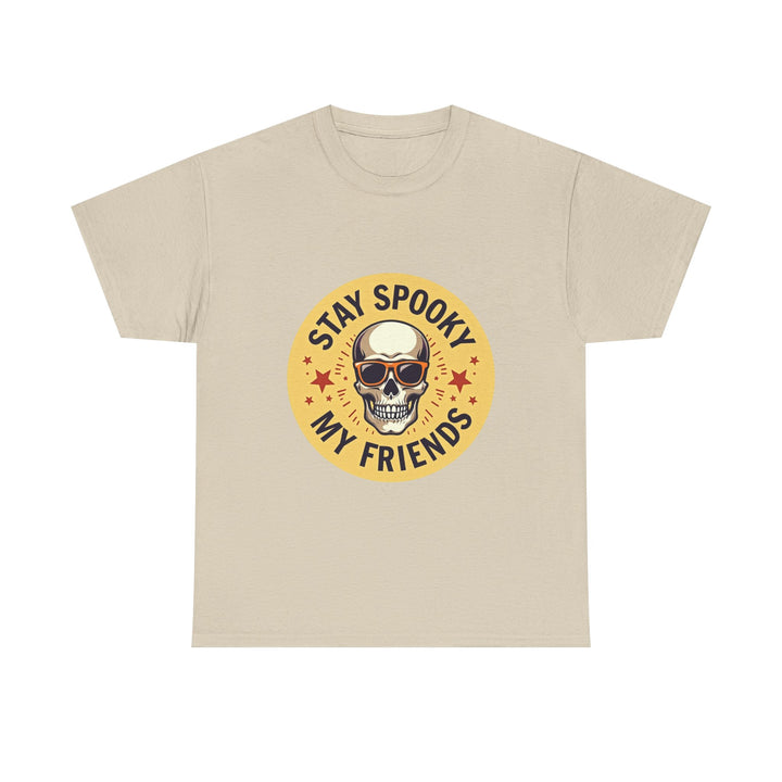 'Stay Spooky My Friends' Skull T-Shirt