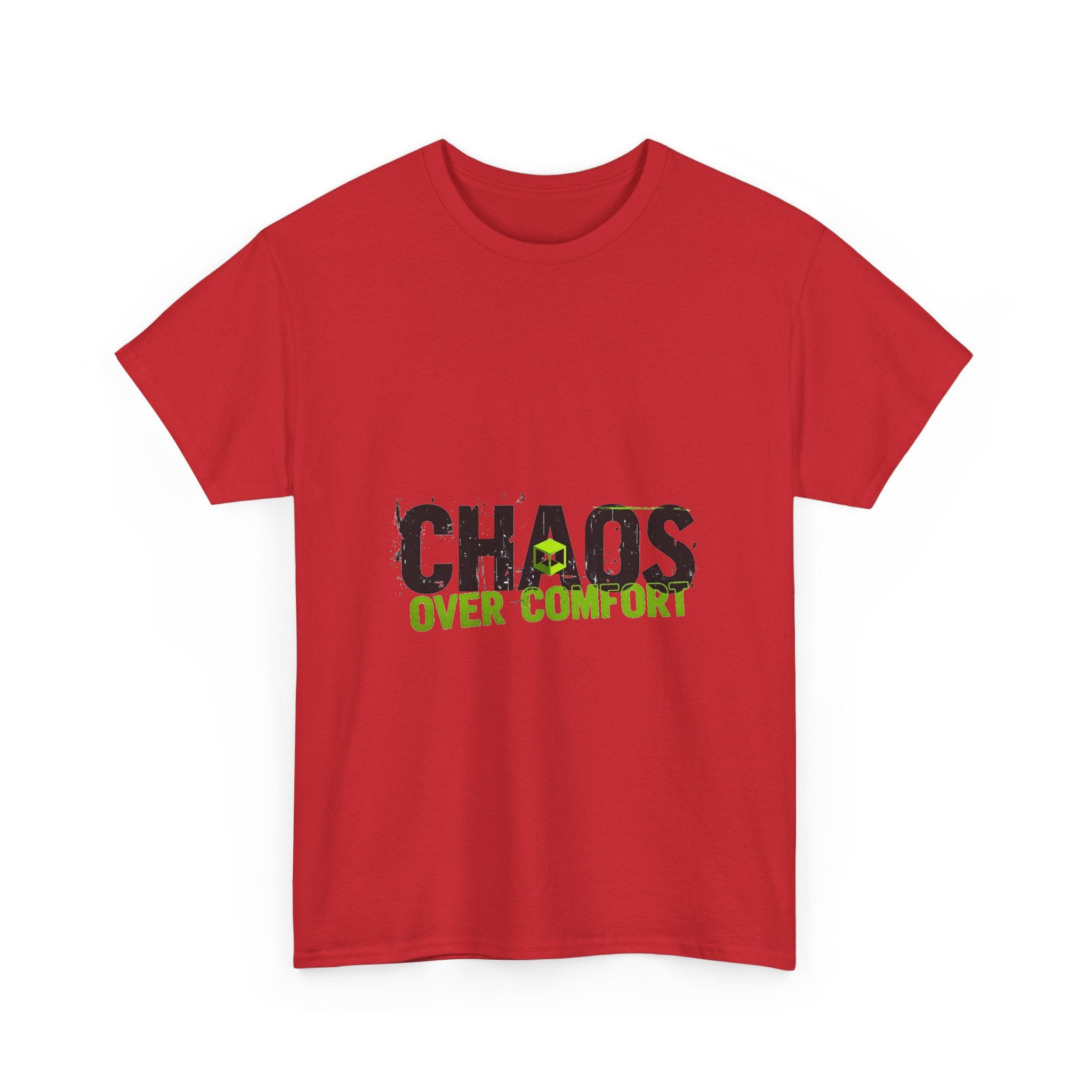 Chaos Over Comfort Graphic Statement T-Shirt