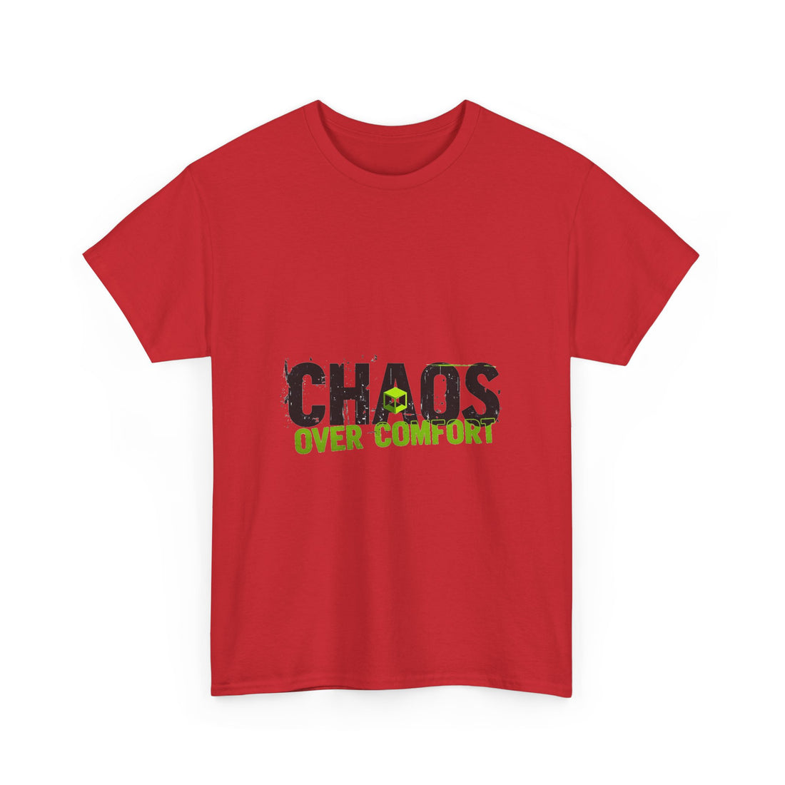 Chaos Over Comfort Graphic Statement T-Shirt