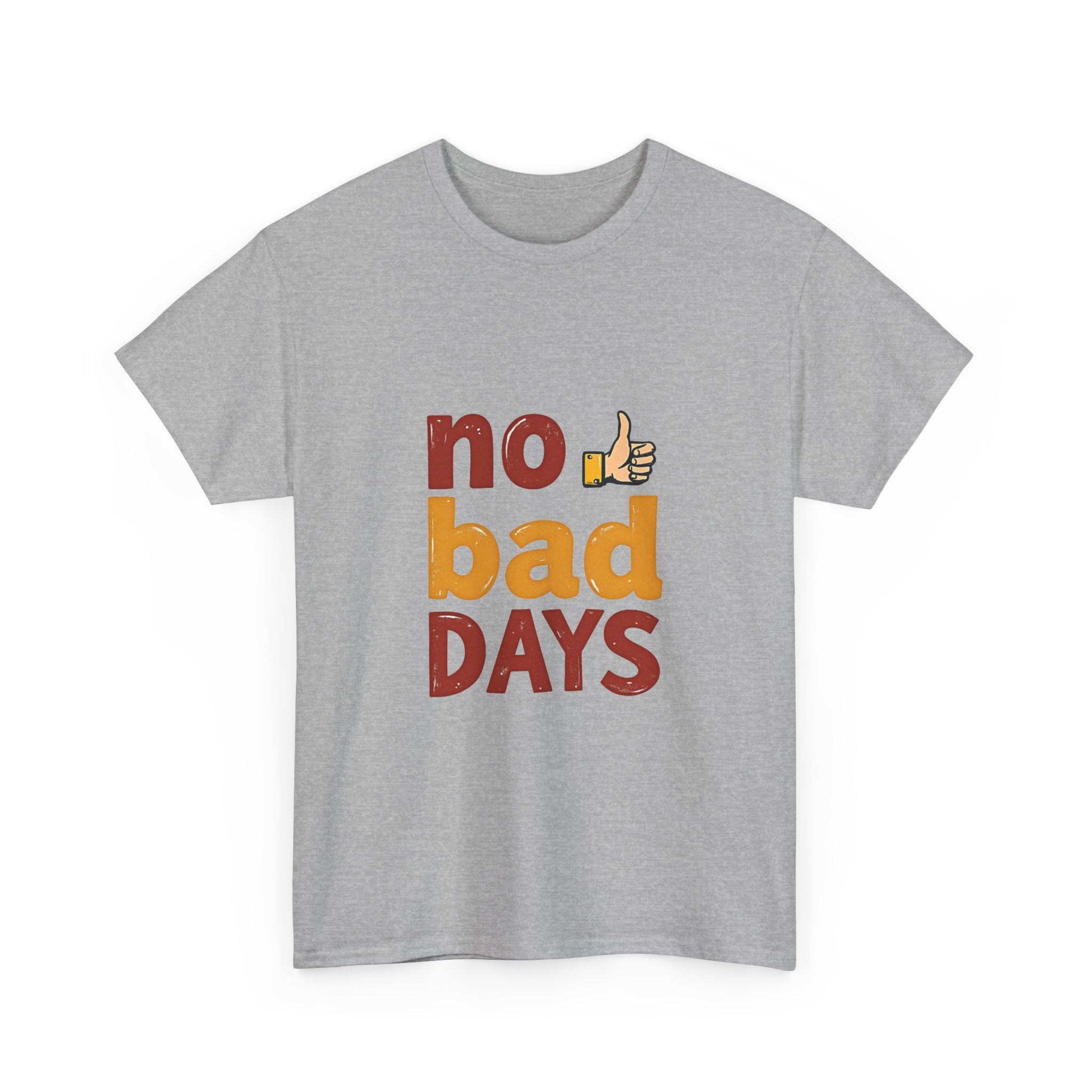 'no Bad Days' Retro Thumbs Up Positive Vibes T-Shirt