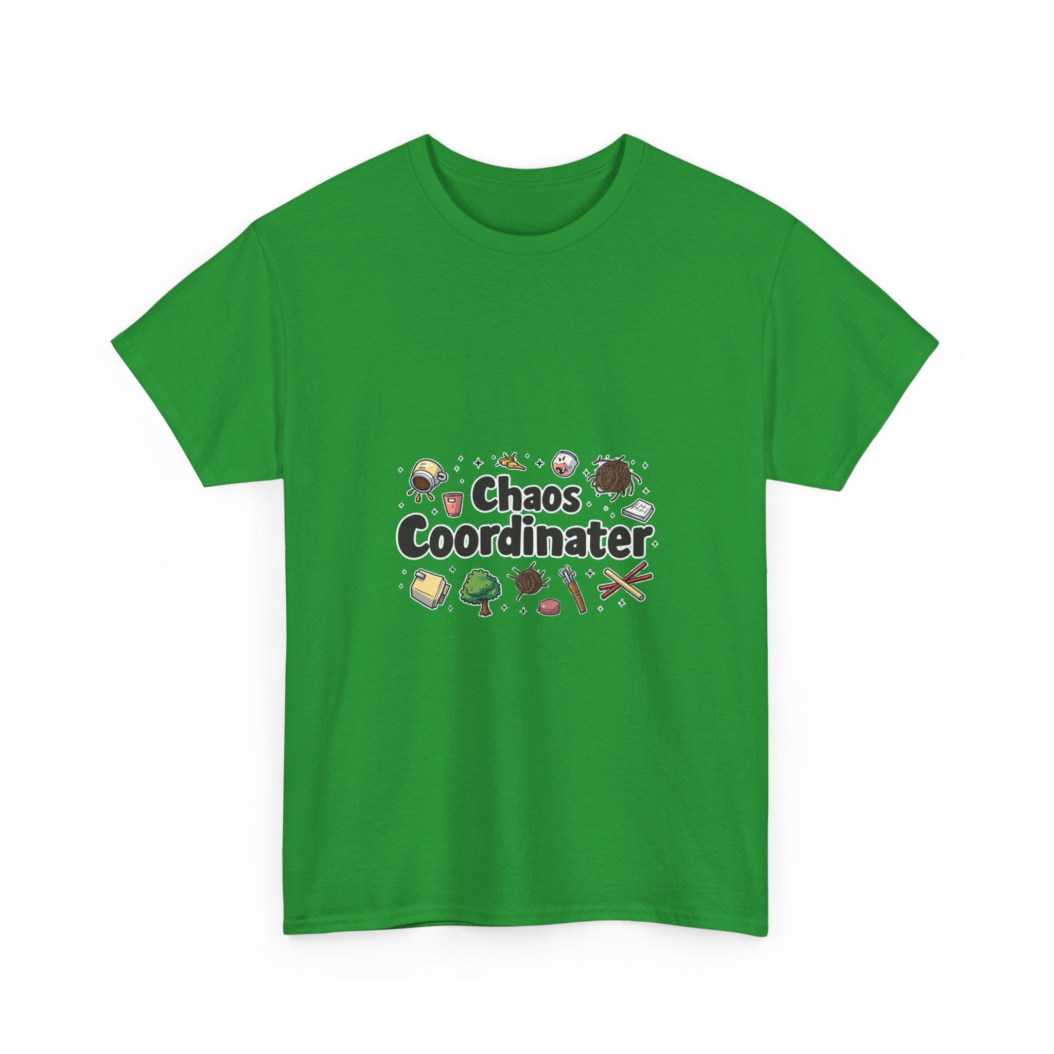 'Chaos Coordinater' Funny RPG Dice & Adventure Icons T-Shirt