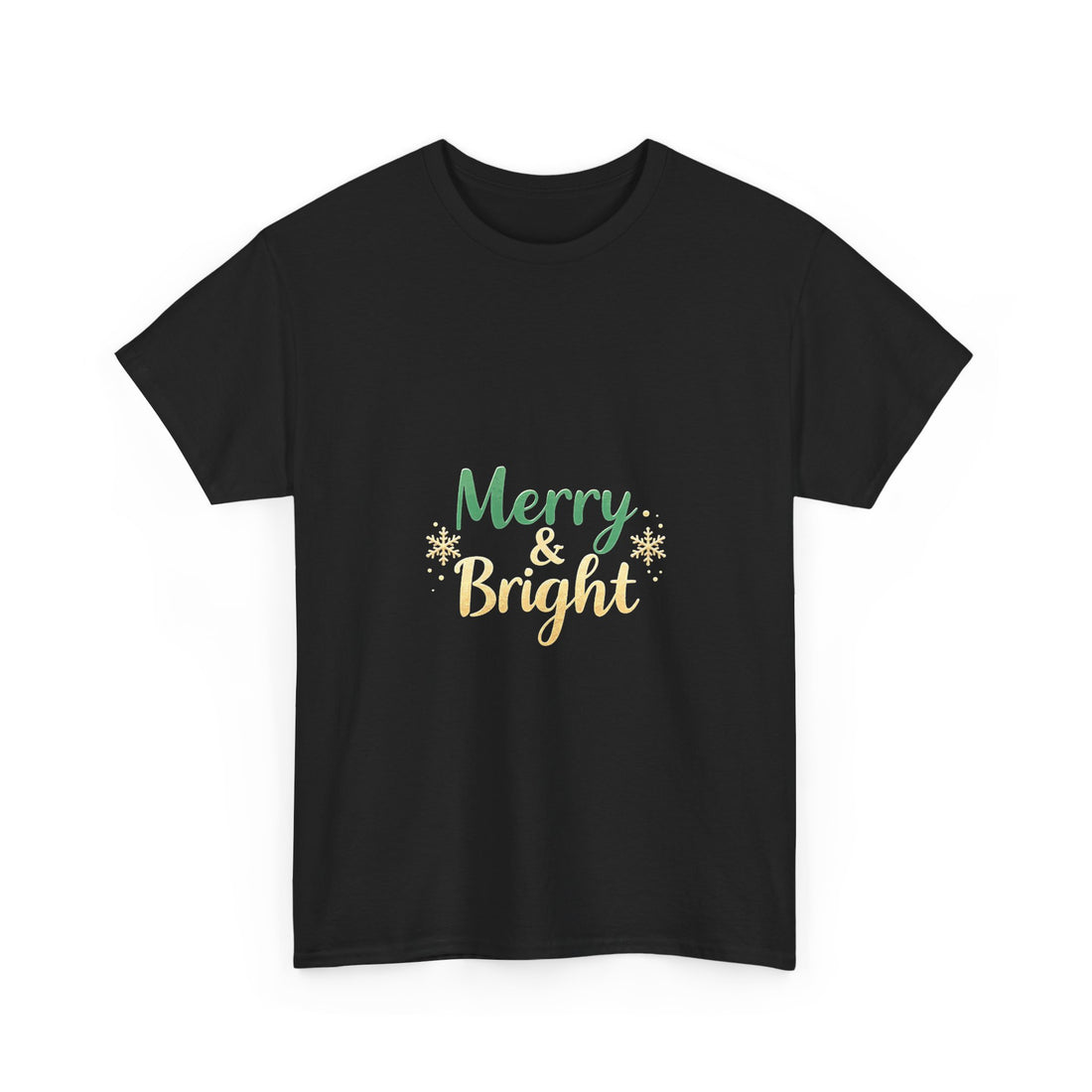 'Merry & Bright' Christmas T-Shirt
