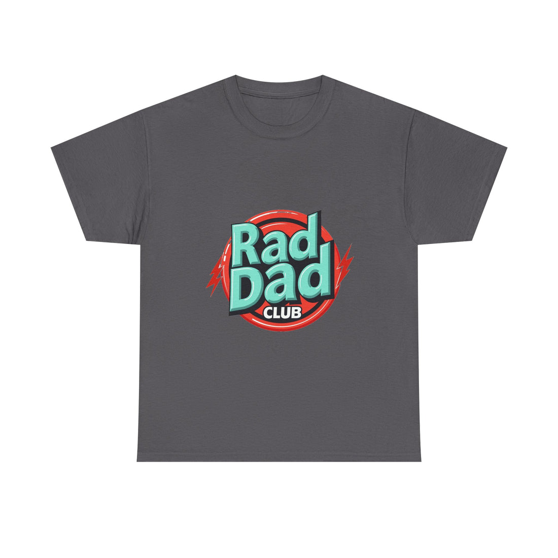 'Rad Dad Club' Retro Graphic T-Shirt for Cool Dads, Father’s Day Gift