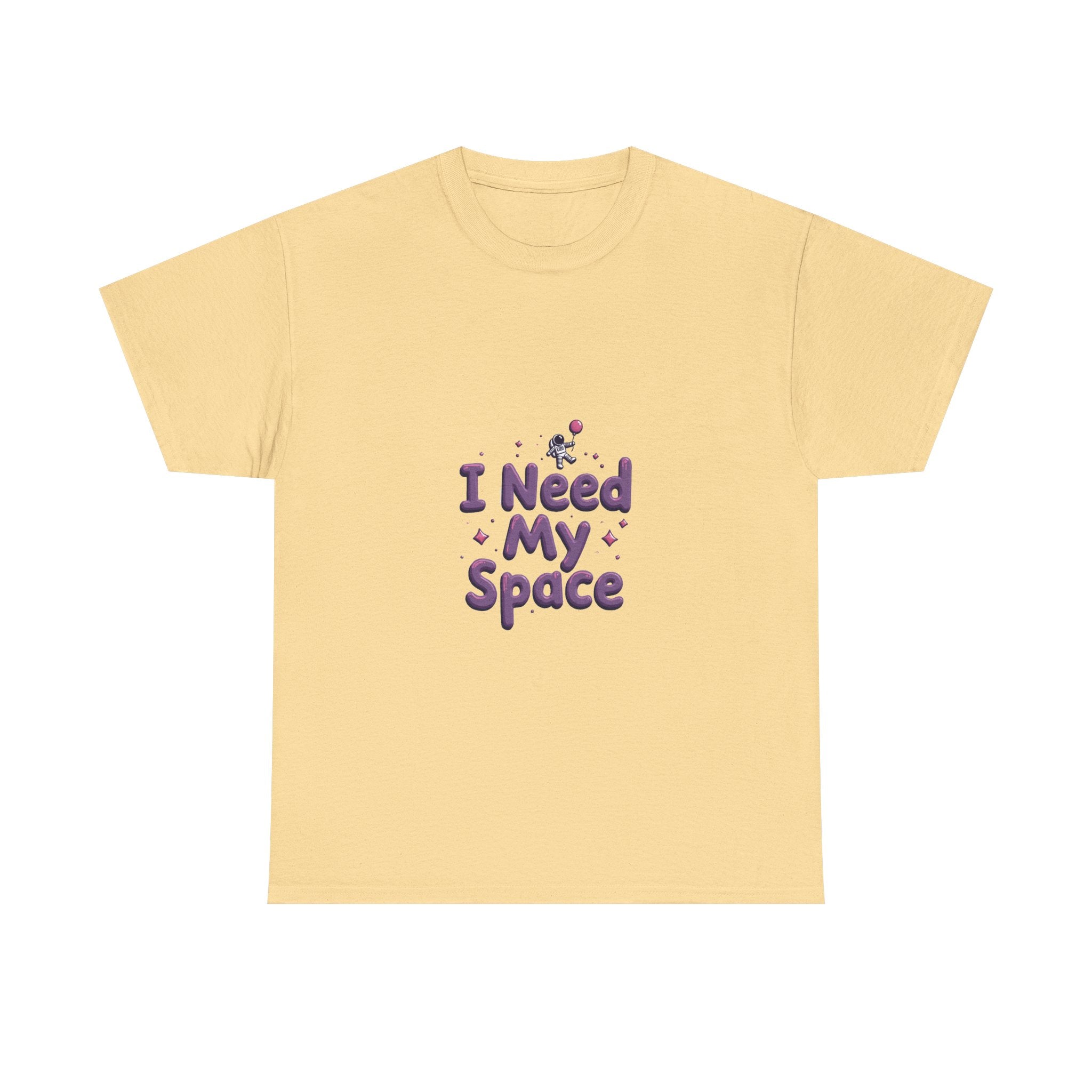 'I Need My Space' Cute Retro Space Graphic T-Shirt