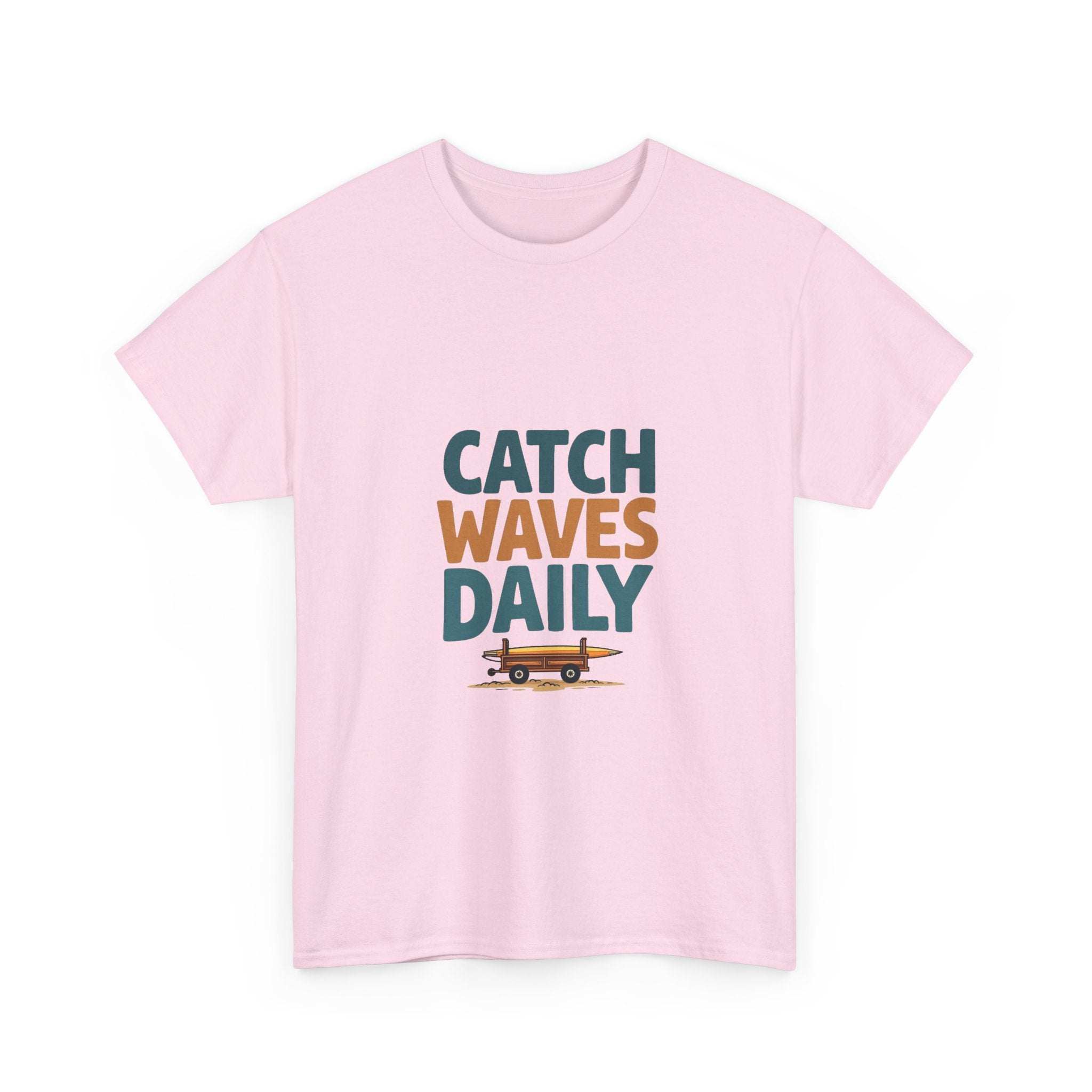 Catch Waves Daily Retro Surf Van T-Shirt