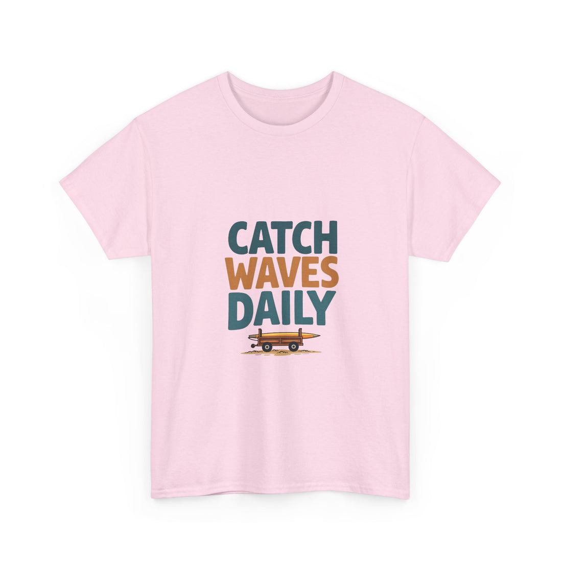 Catch Waves Daily Retro Surf Van T-Shirt