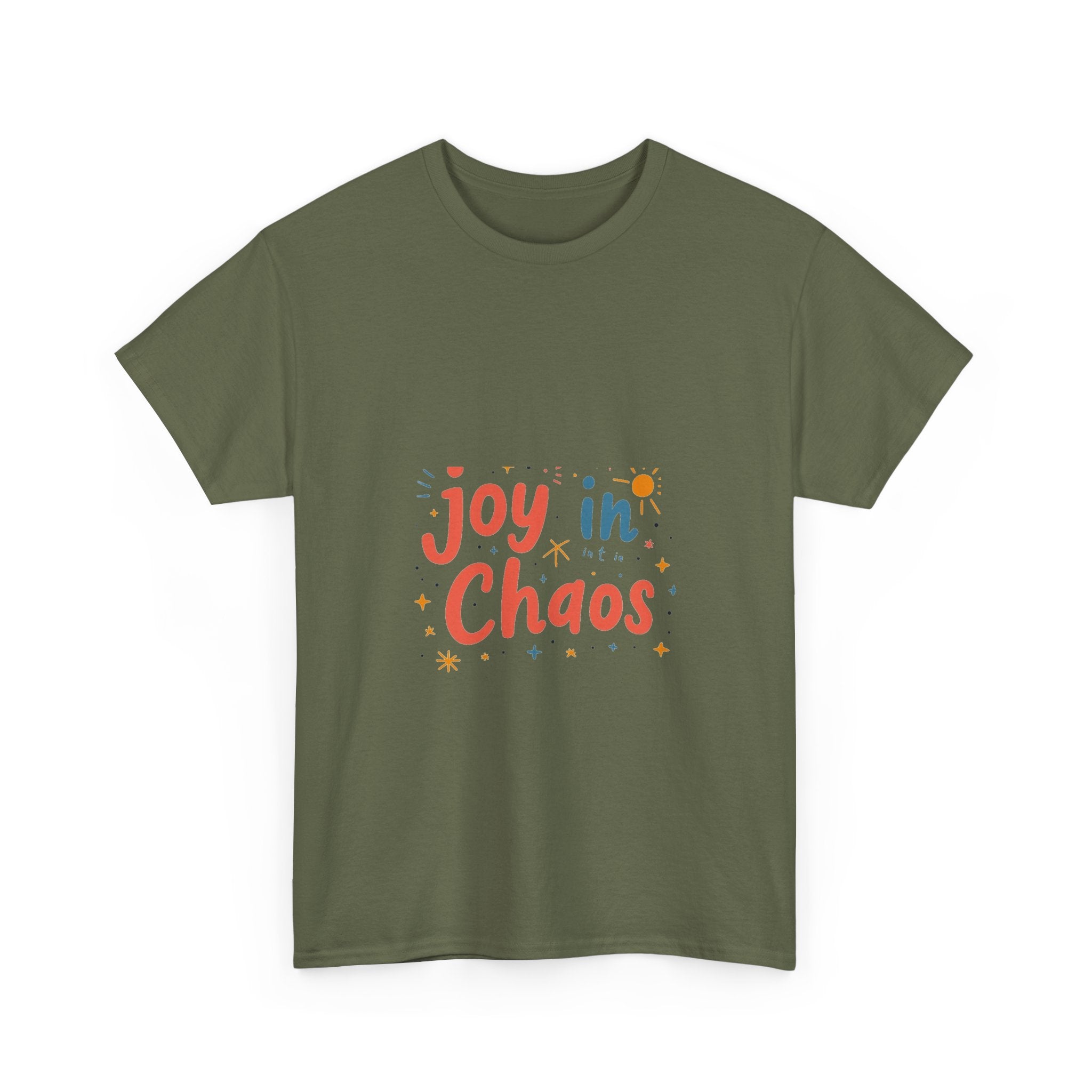 'Joy in Chaos' Positive Graphic T-Shirt