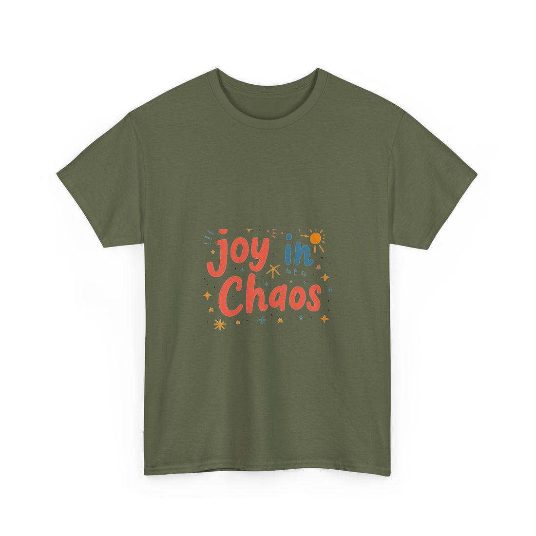 'Joy in Chaos' Positive Graphic T-Shirt