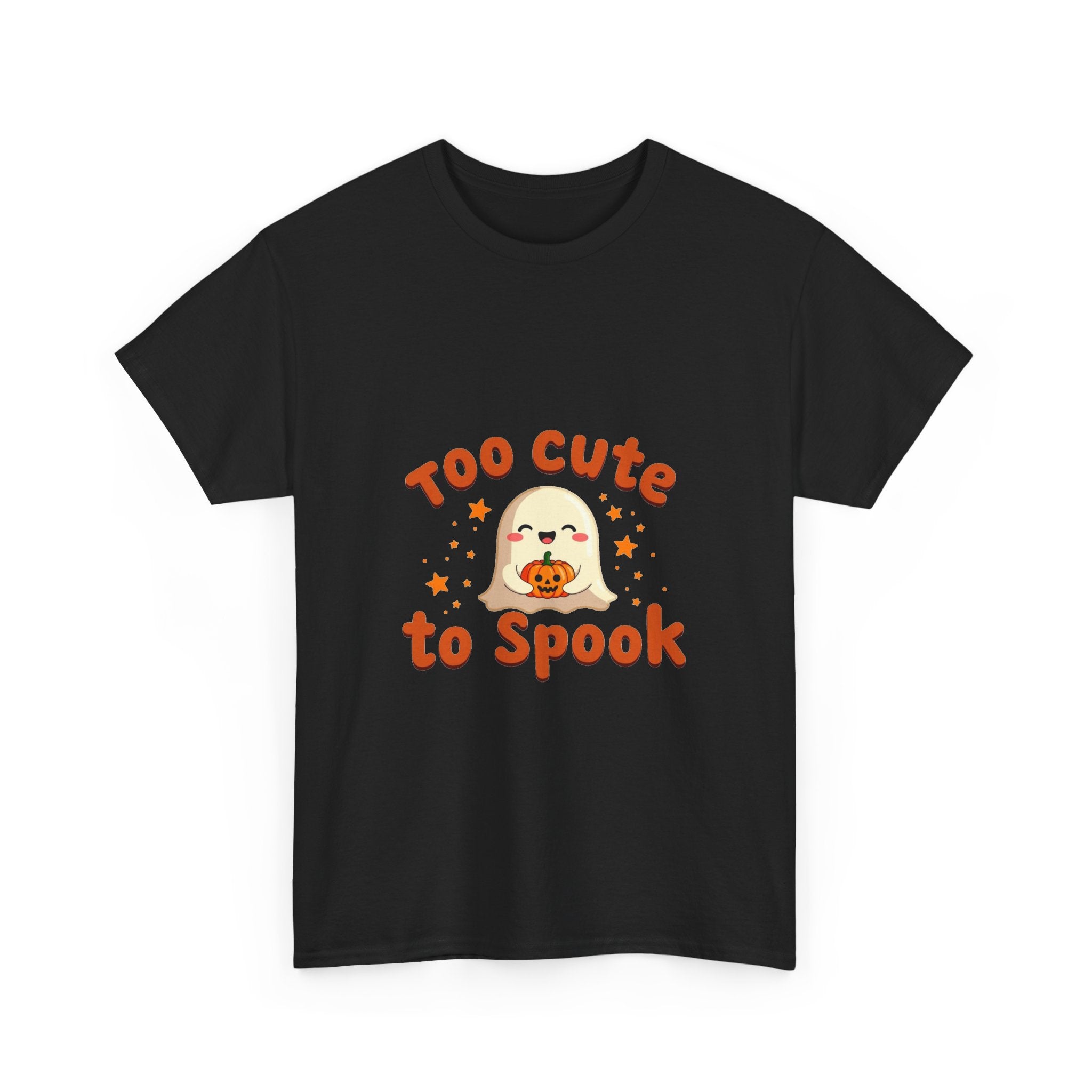 'Too Cute to Spook Ghost' Halloween T-Shirt