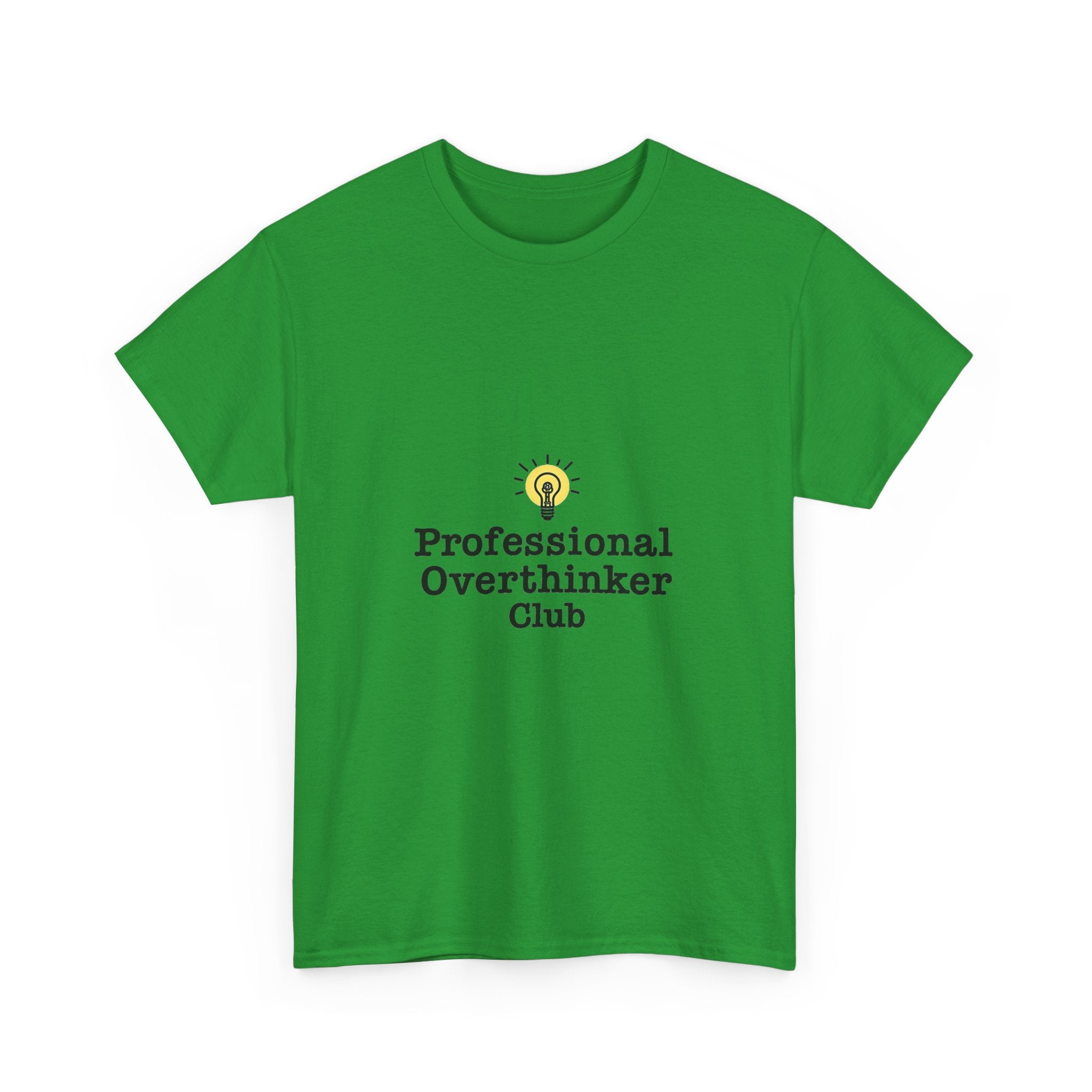 'Professional Overthinker Club' Funny Introvert T-Shirt