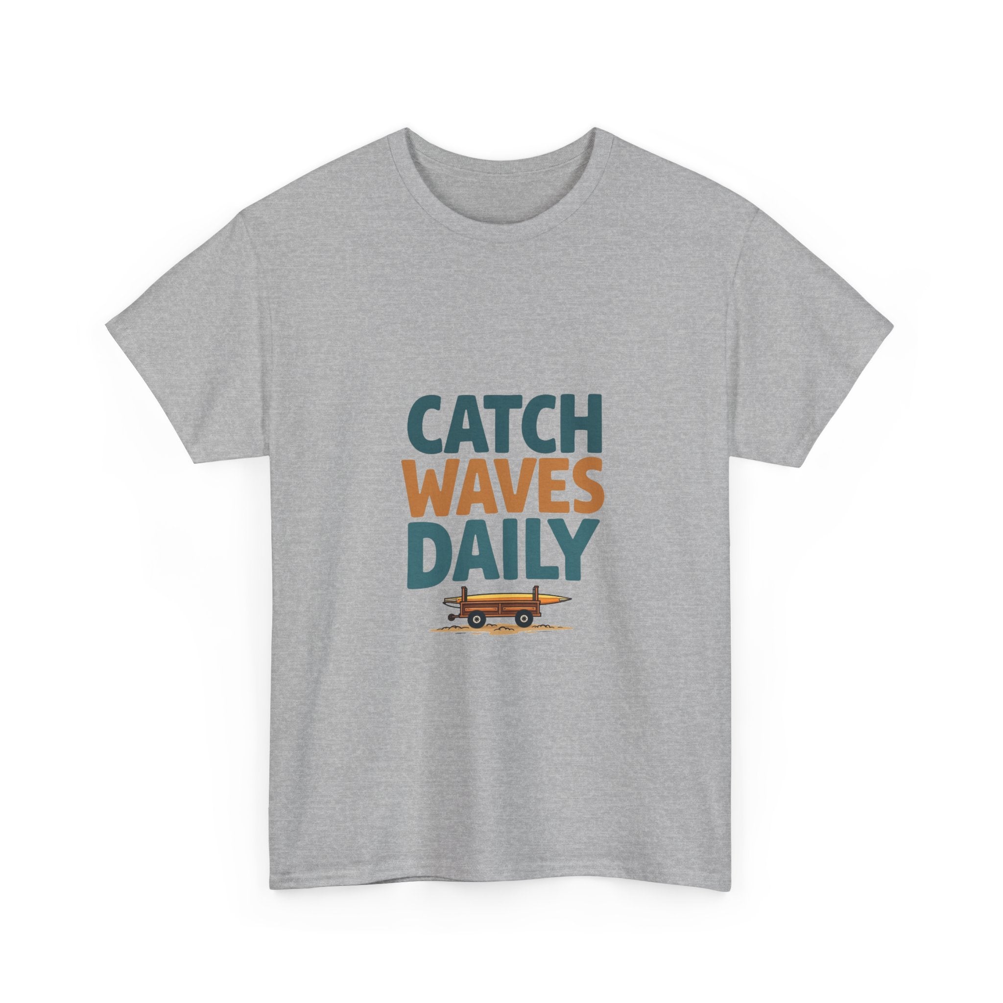 Catch Waves Daily Retro Surf Van T-Shirt