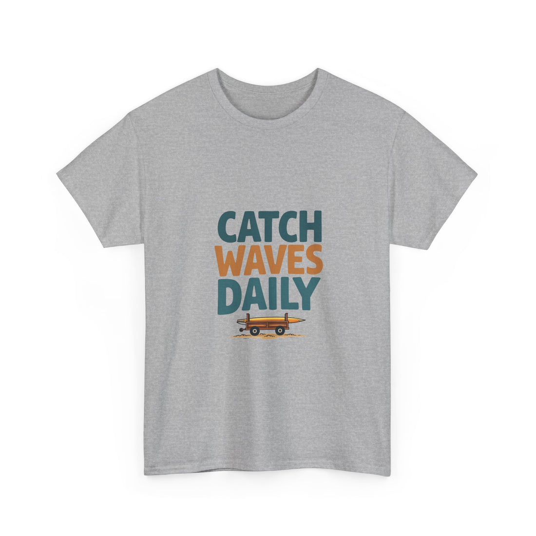 Catch Waves Daily Retro Surf Van T-Shirt