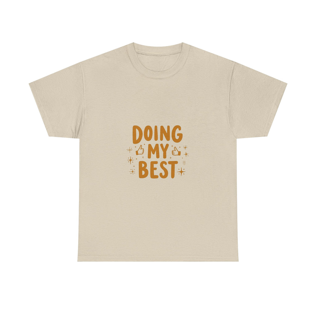'Doing My Best' Positive Motivational Graphic T-Shirt