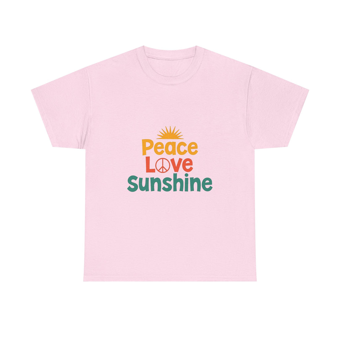 'Peace Love Sunshine' T‑Shirt