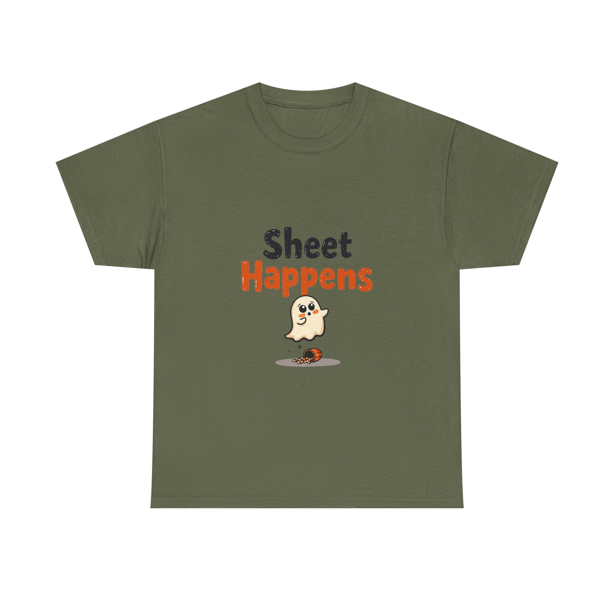 'Sheet Happens' Ghost T-Shirt