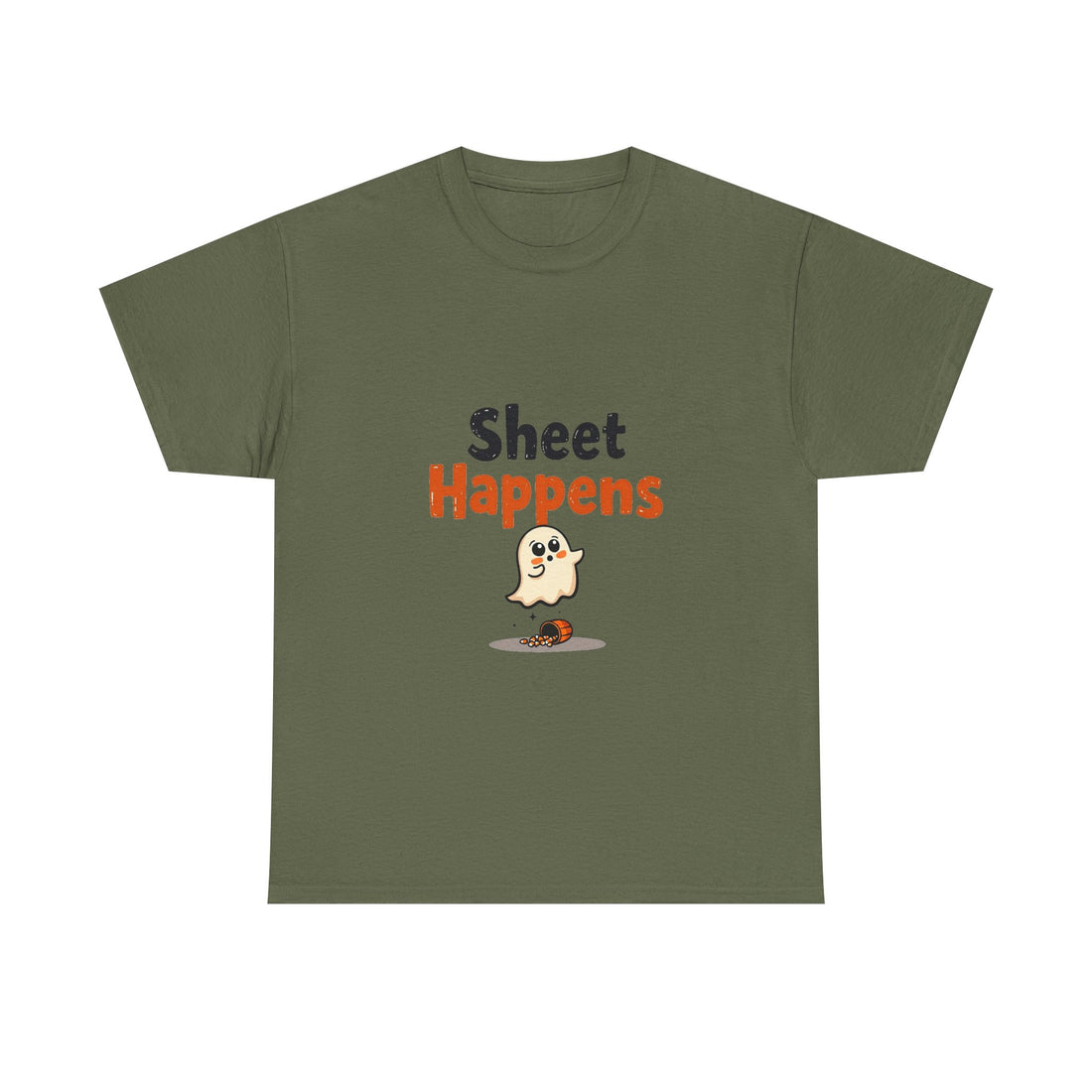 'Sheet Happens' Ghost T-Shirt