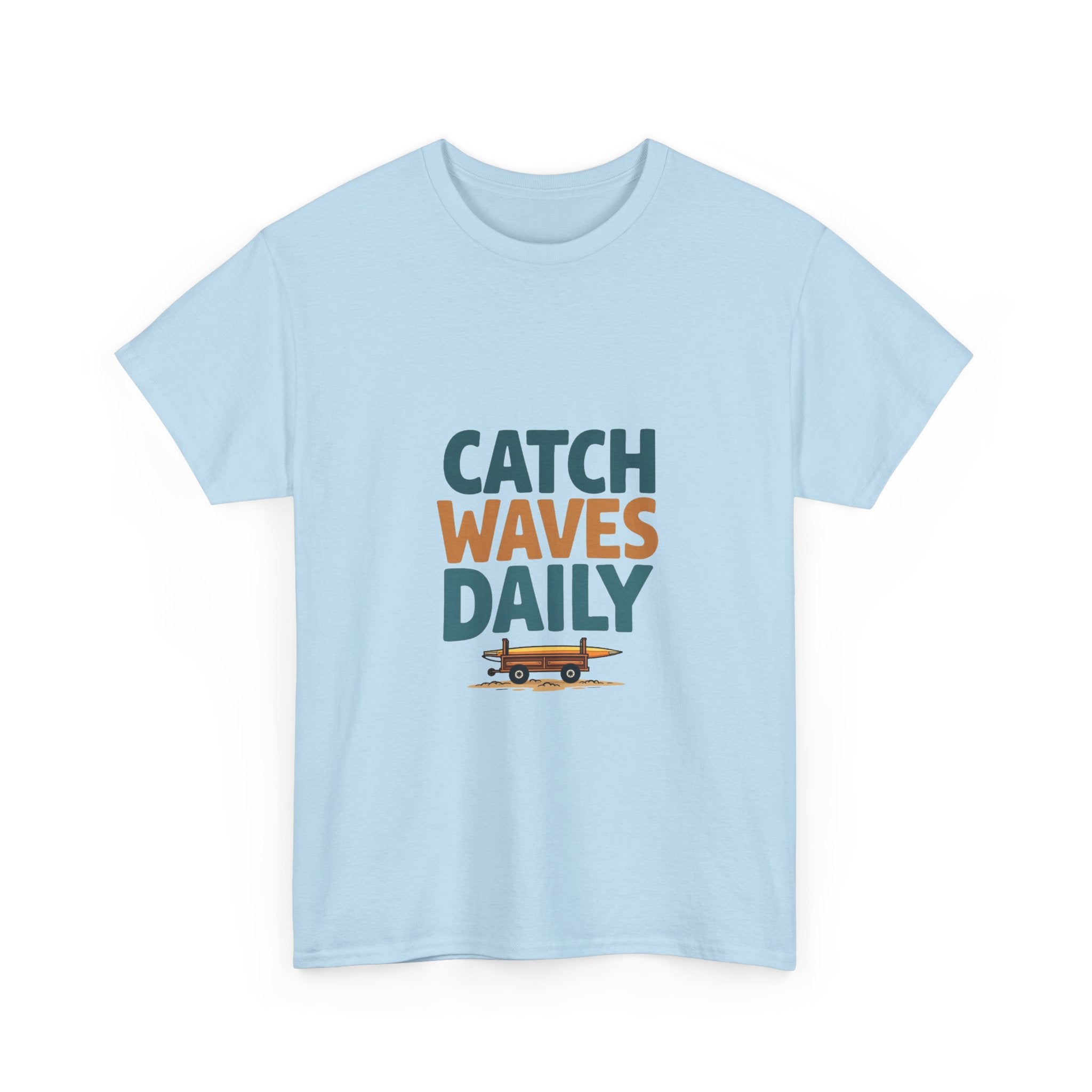 Catch Waves Daily Retro Surf Van T-Shirt