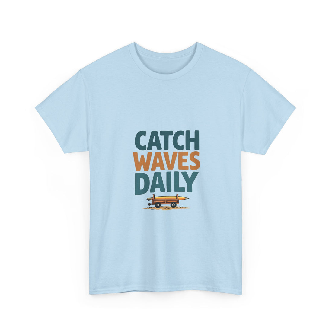 Catch Waves Daily Retro Surf Van T-Shirt