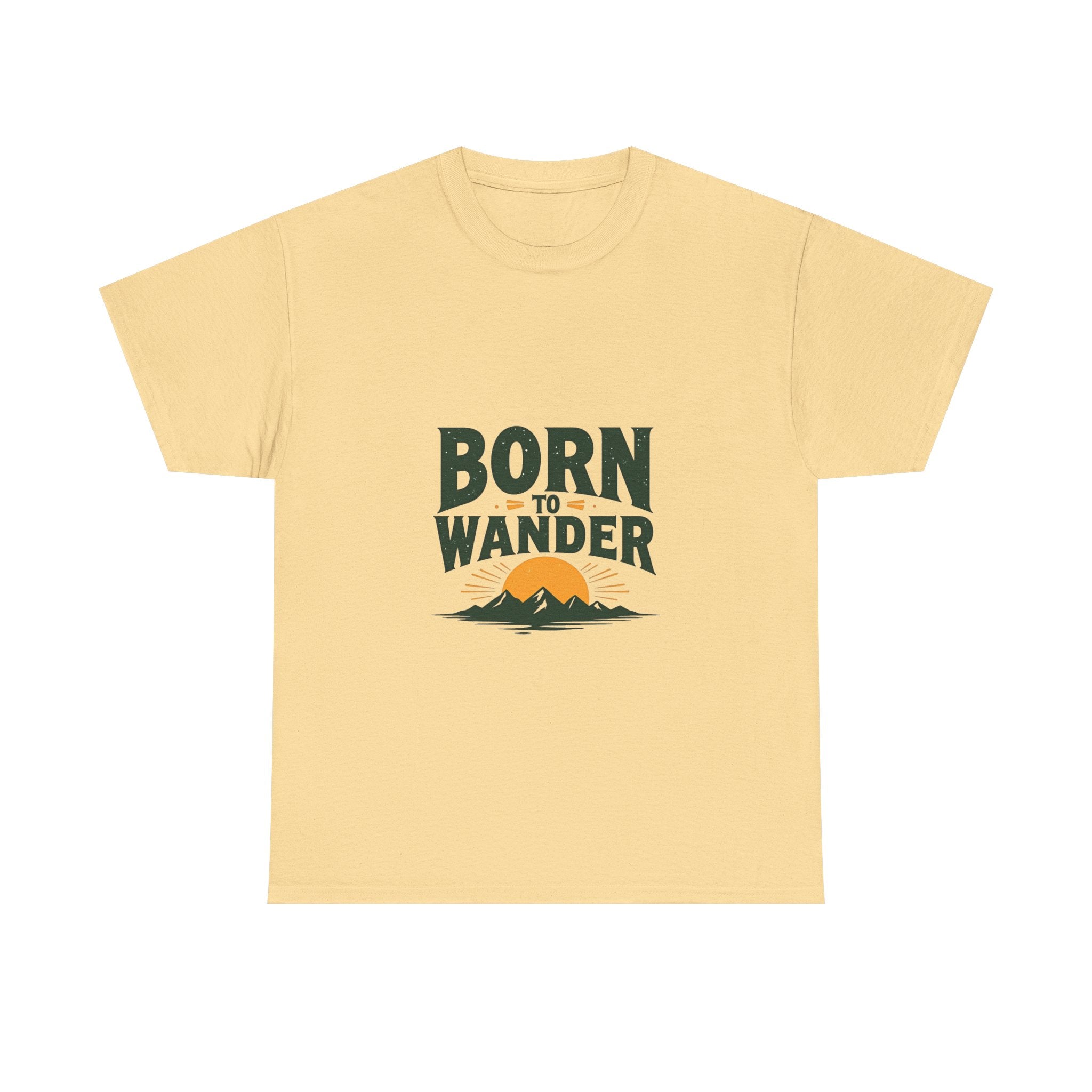 'Born to Wander' Retro Outdoor T-Shirt