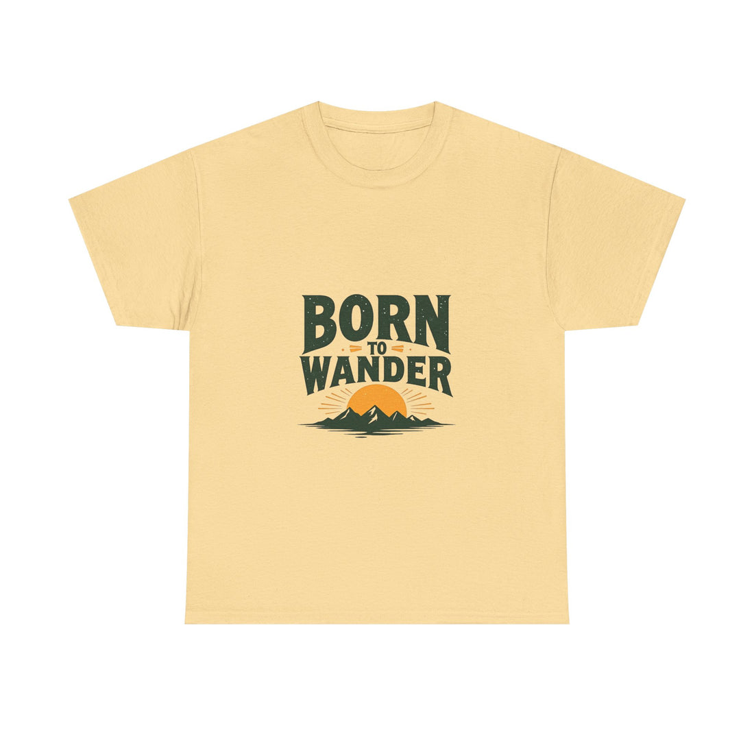 'Born to Wander' Retro Outdoor T-Shirt