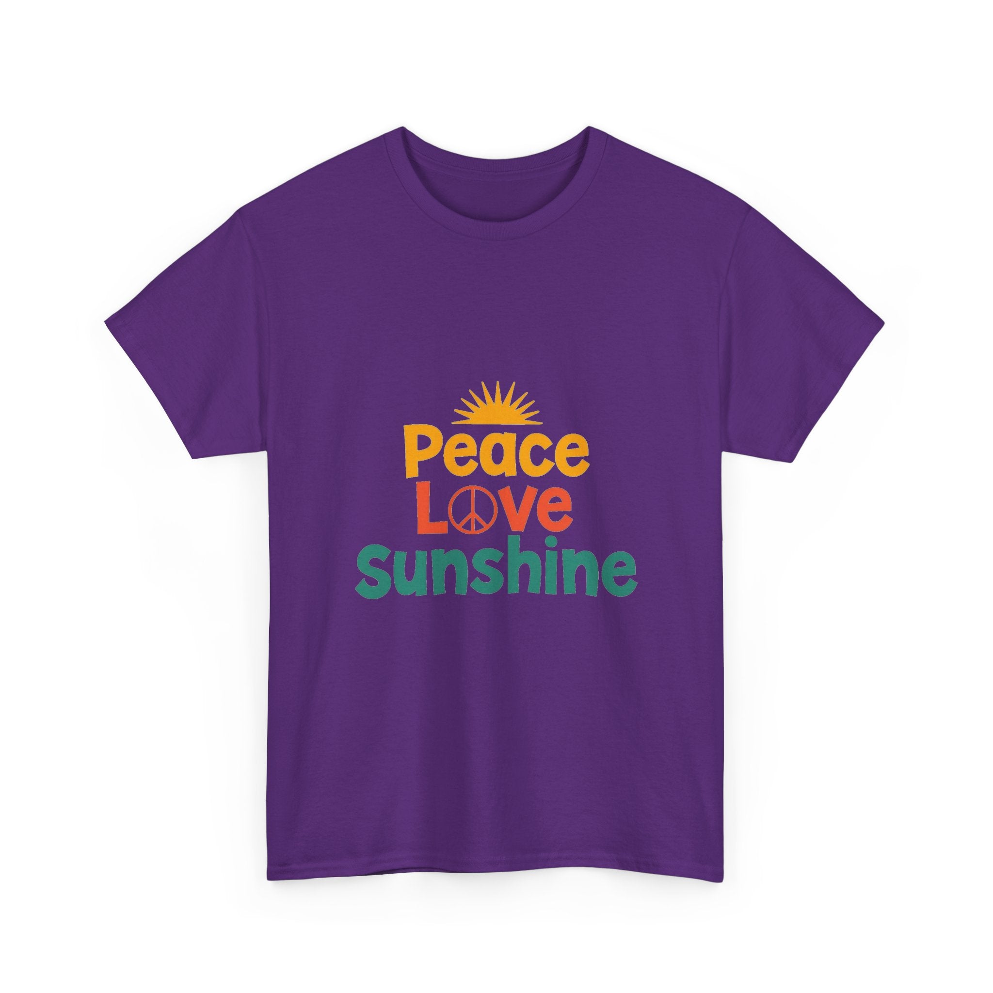 'Peace Love Sunshine' T‑Shirt