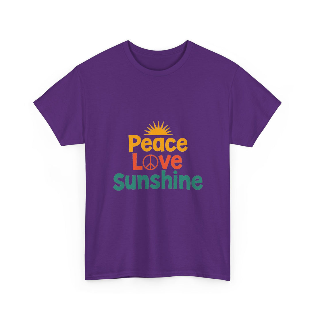 'Peace Love Sunshine' T‑Shirt