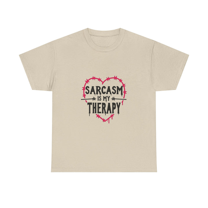 'Sarcasm Is My Therapy' T‑Shirt