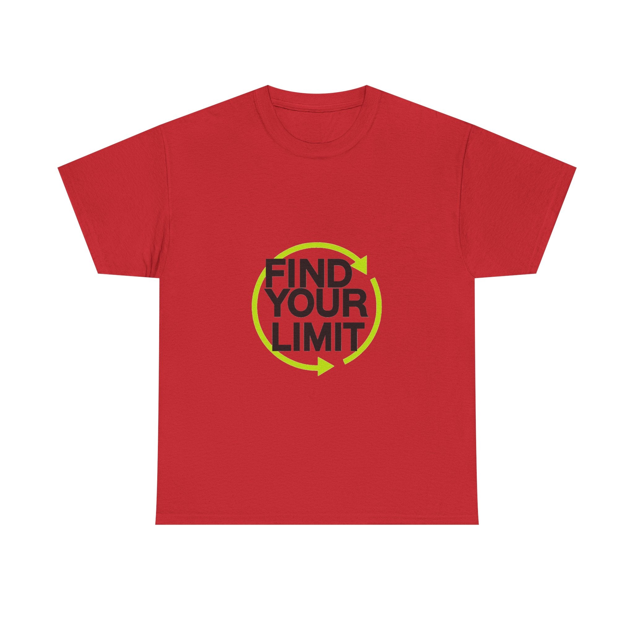 Find Your Limit Graphic Fitness T‑Shirt