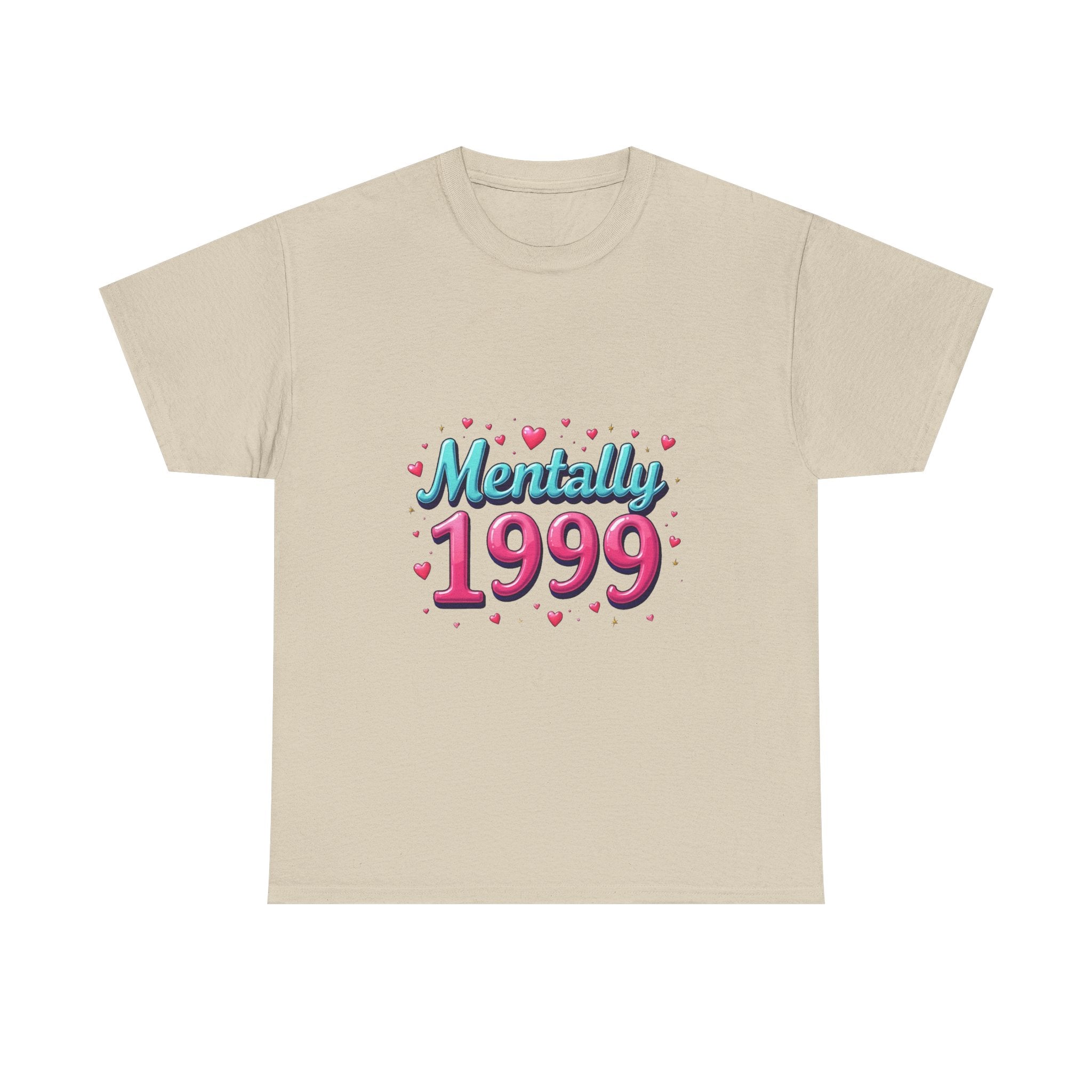 'Mentally 1999' Retro 90s Nostalgia Graphic T-Shirt