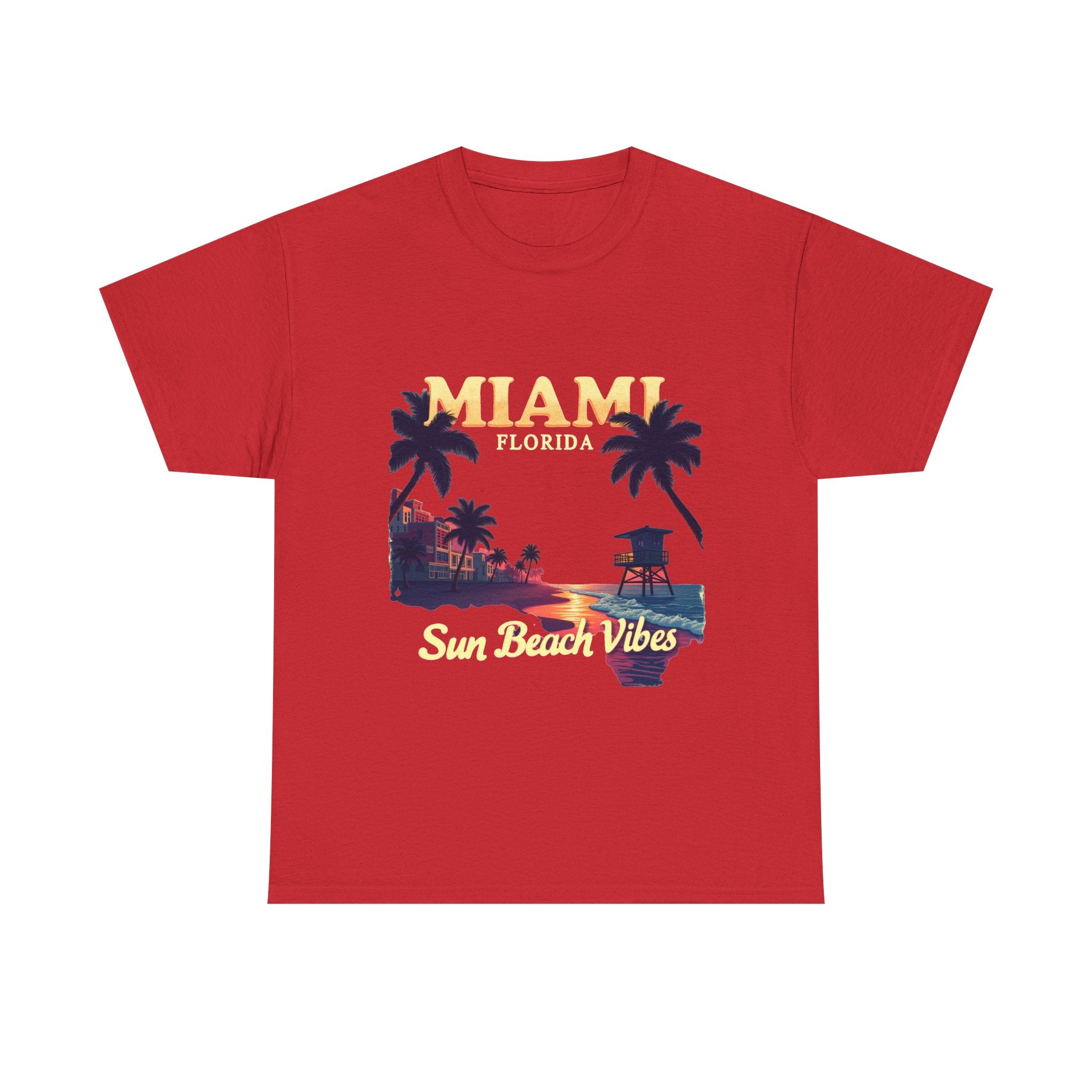 Miami Florida Sun Beach Vibes T-Shirt