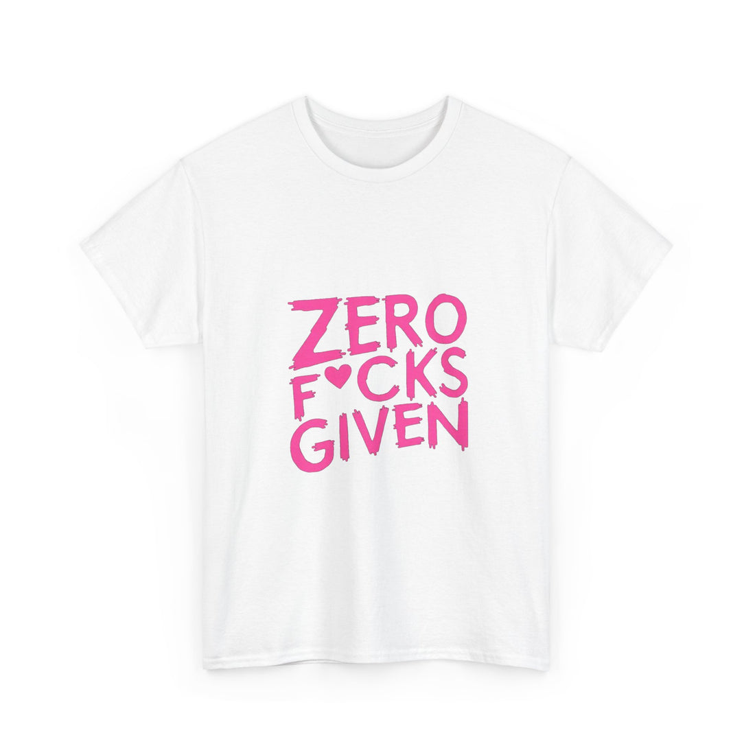 "Zero F*cks Given" Graphic T-Shirt