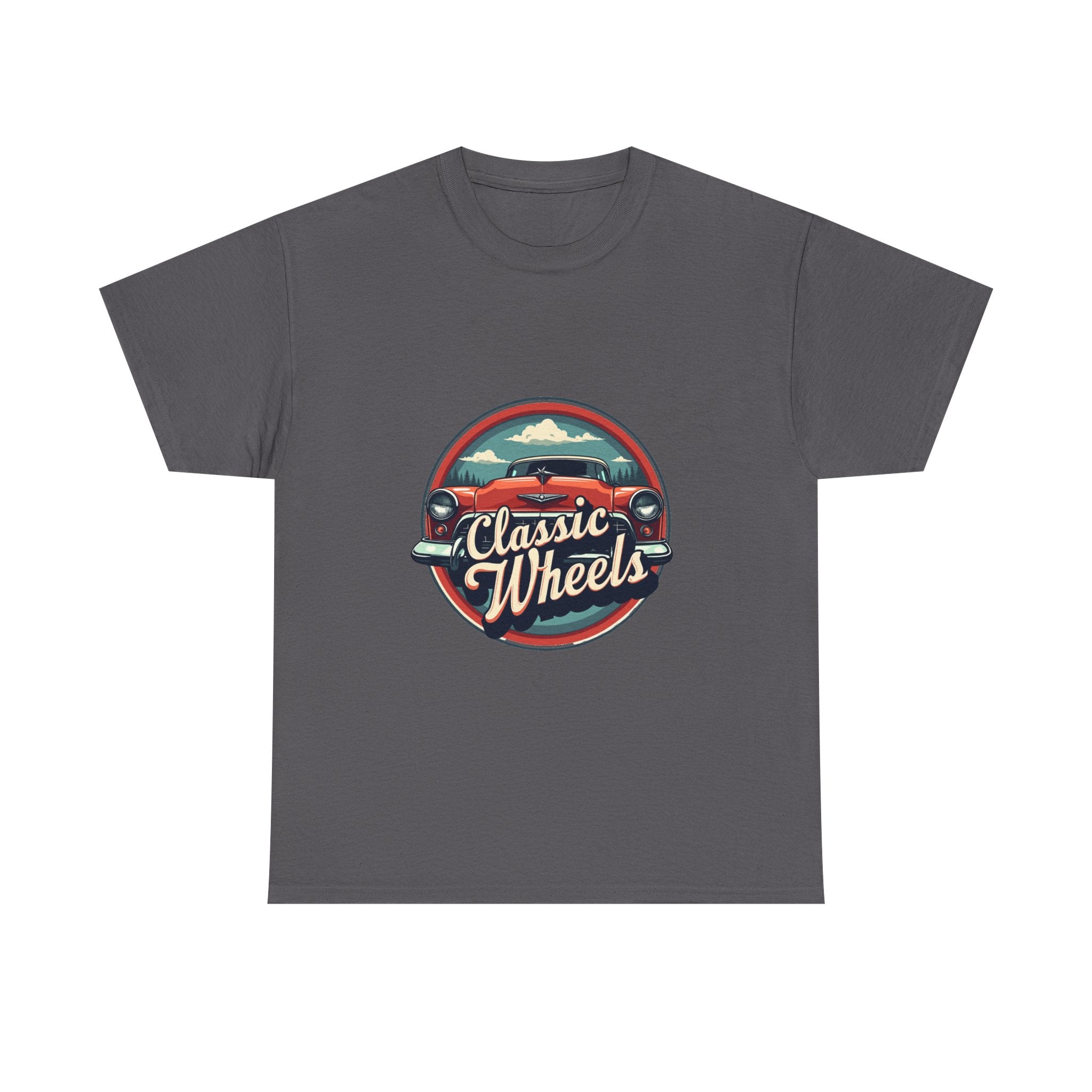 Classic Wheels Retro Car Vintage Automotive T-Shirt
