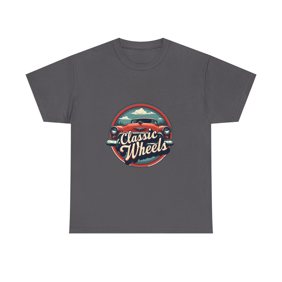 Classic Wheels Retro Car Vintage Automotive T-Shirt