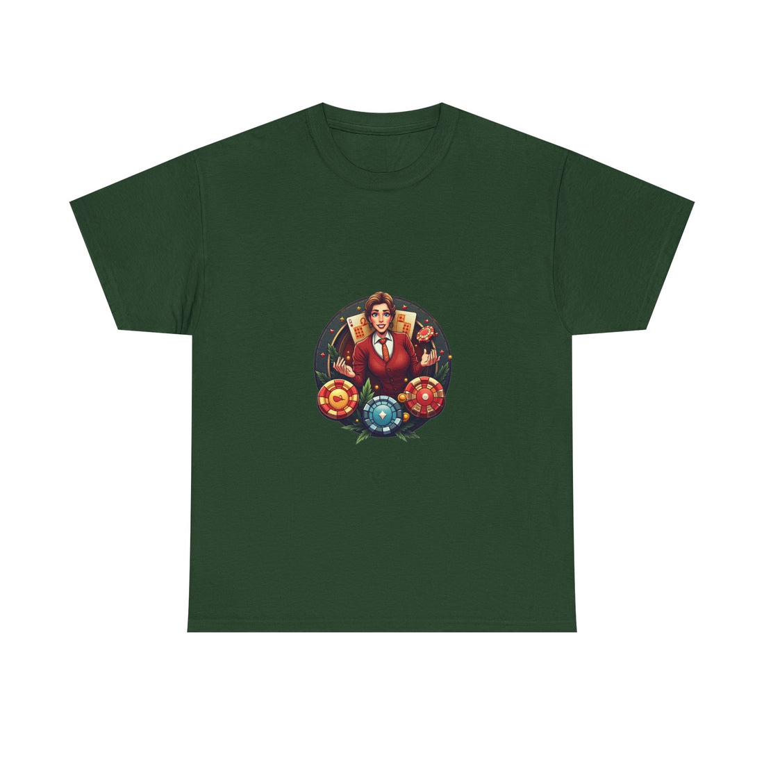 Tarot Magician' Mystical Card Reader Graphic T-Shirt