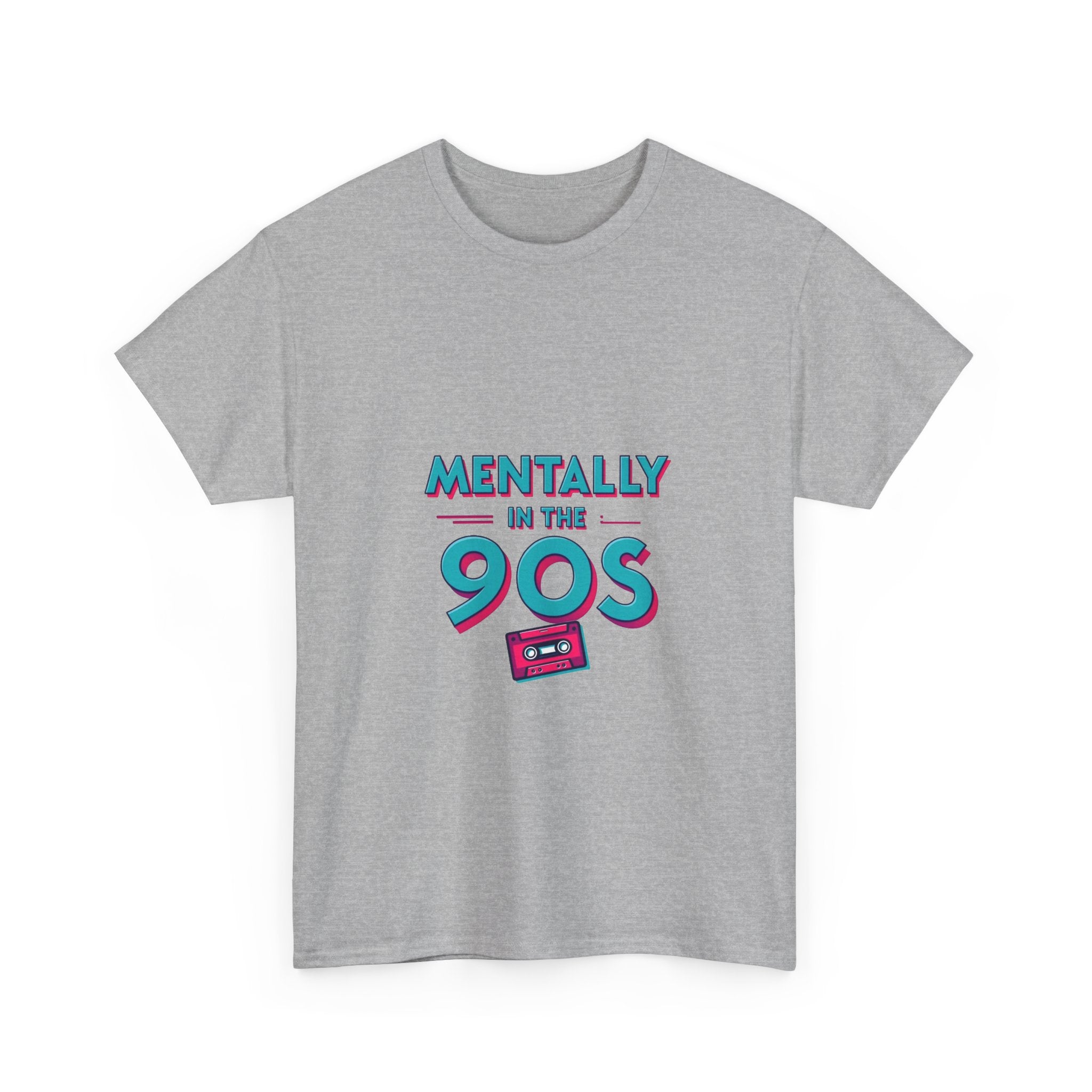 'Mentally in the 90s' Retro Cassette T-Shirt