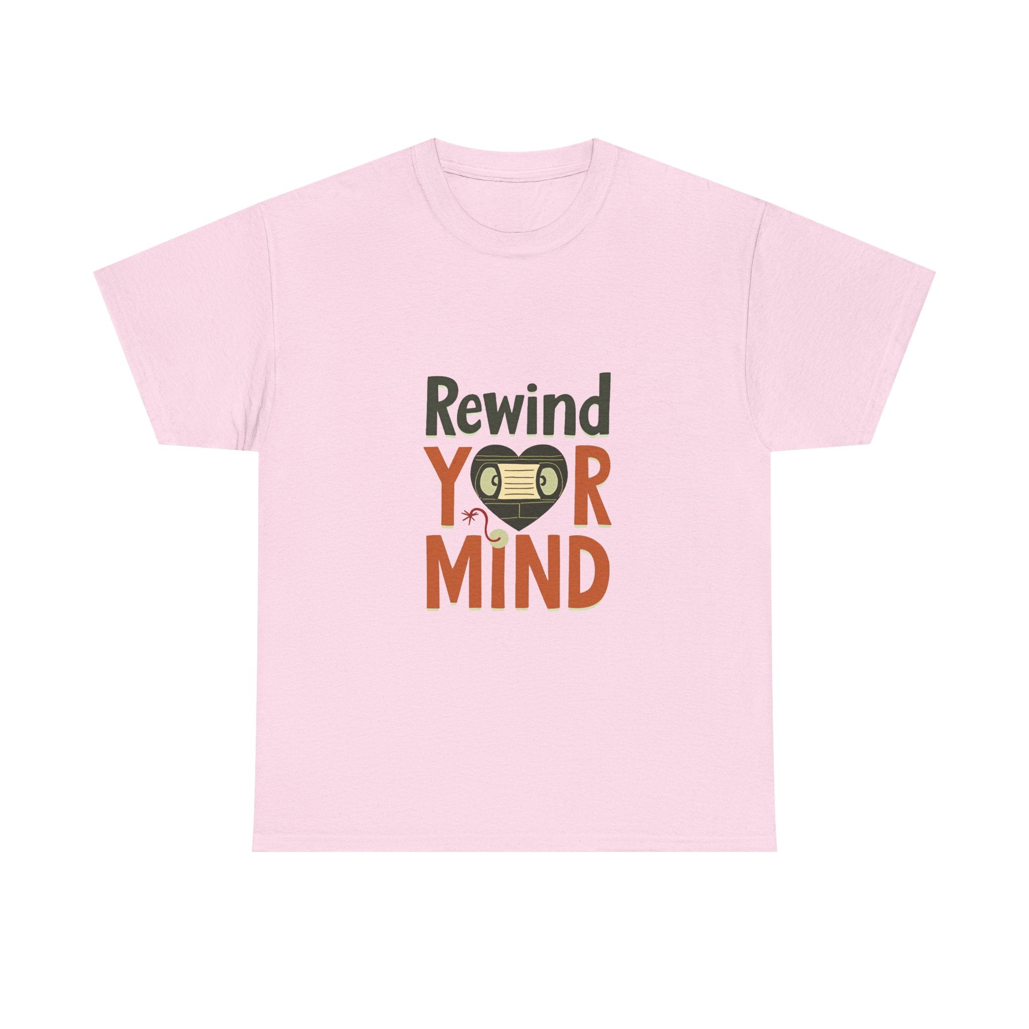 'Rewind Your Mind' Retro Cassette Tape T-Shirt
