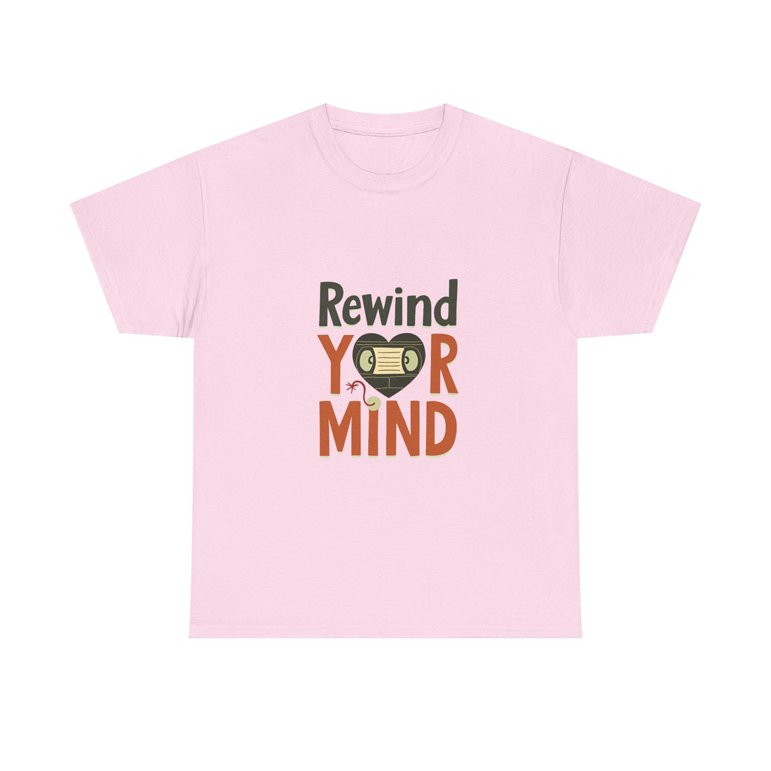 'Rewind Your Mind' Retro Cassette Tape T-Shirt