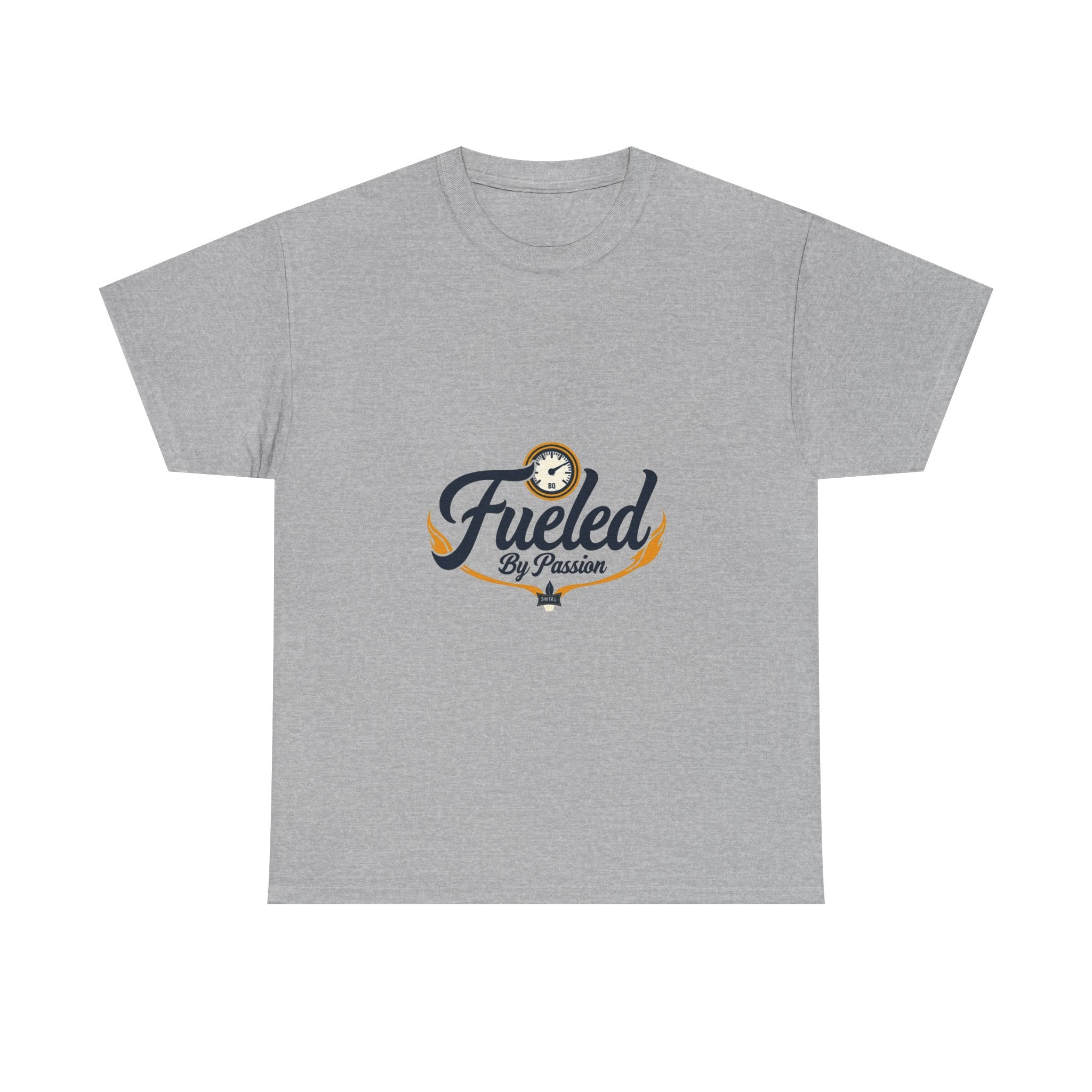 'Fueled By Passion' Retro Fuel Gauge Graphic T-Shirt
