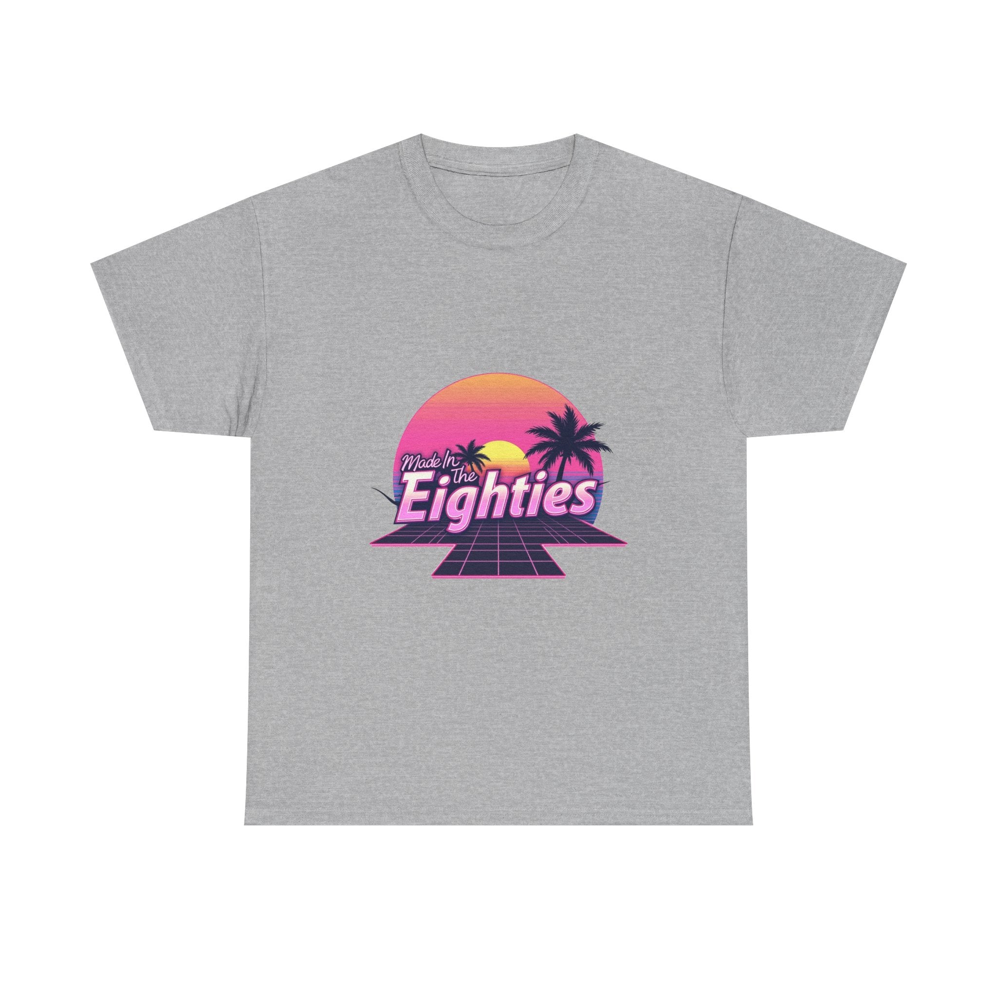 Neon Sunset Retro Eighties Vaporwave T-Shirt