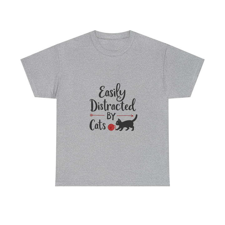 Easily Distracted By Cats T-Shirt