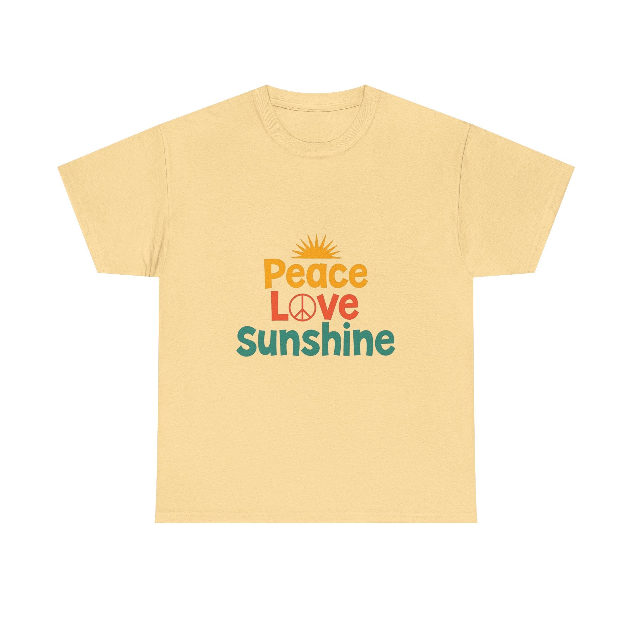 'Peace Love Sunshine' T‑Shirt