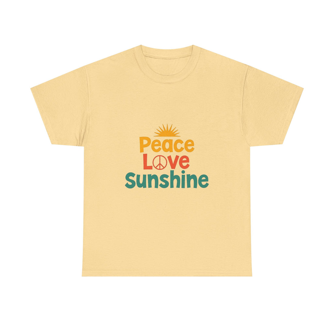 'Peace Love Sunshine' T‑Shirt